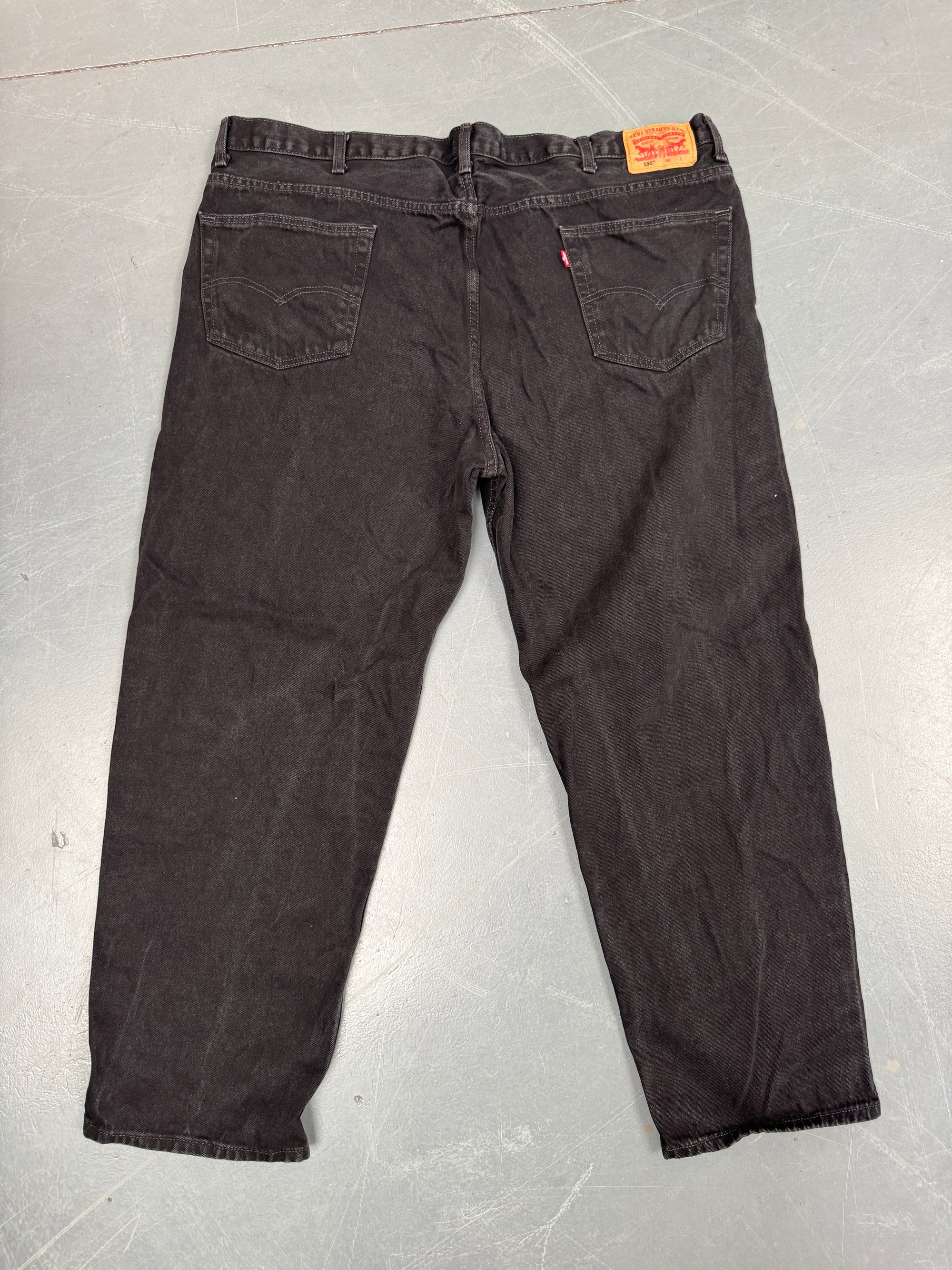 Mens Levis 550 Relaxed Fit Vintage Jean - W 48 L 32