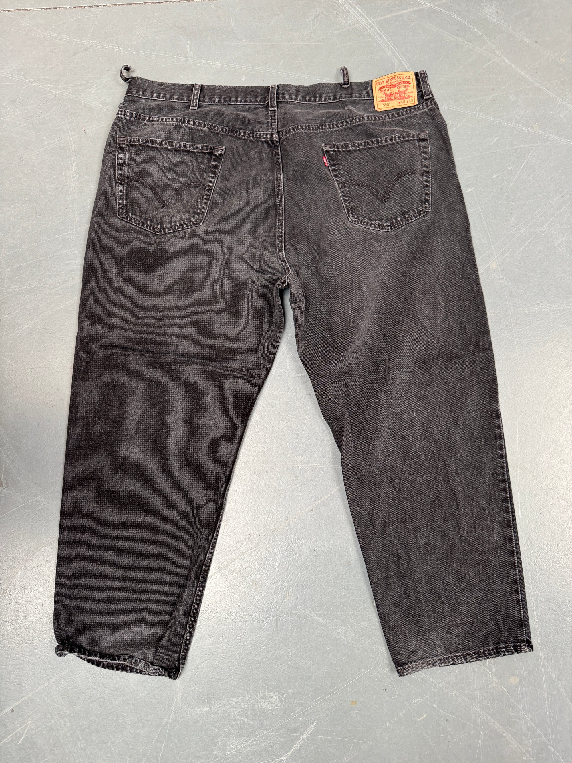 Mens Levis 550 Relaxed Fit Vintage Jean - W 44 L 28