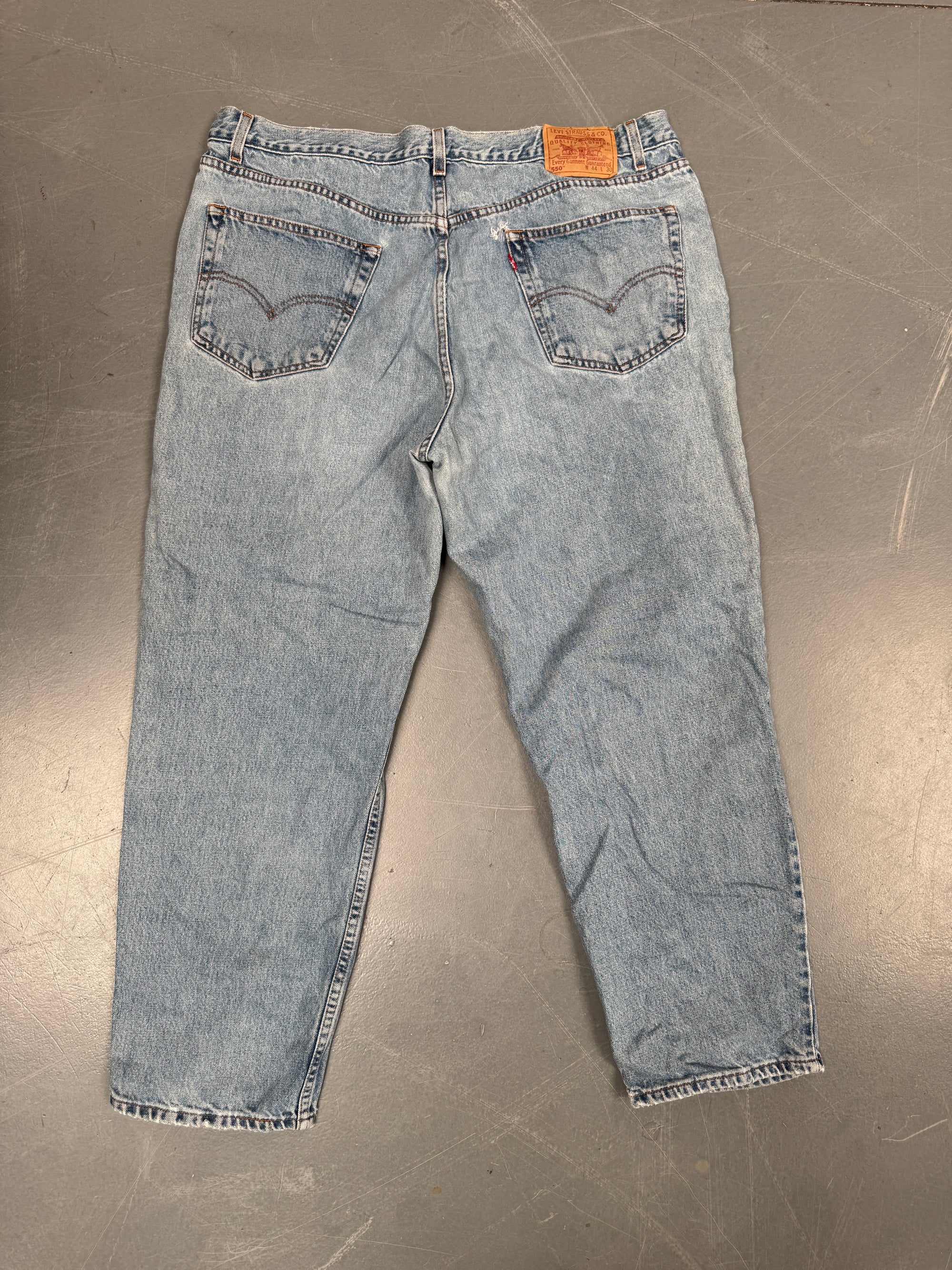 Mens Levis 550 Relaxed Fit Vintage Jean - W 40 L 29