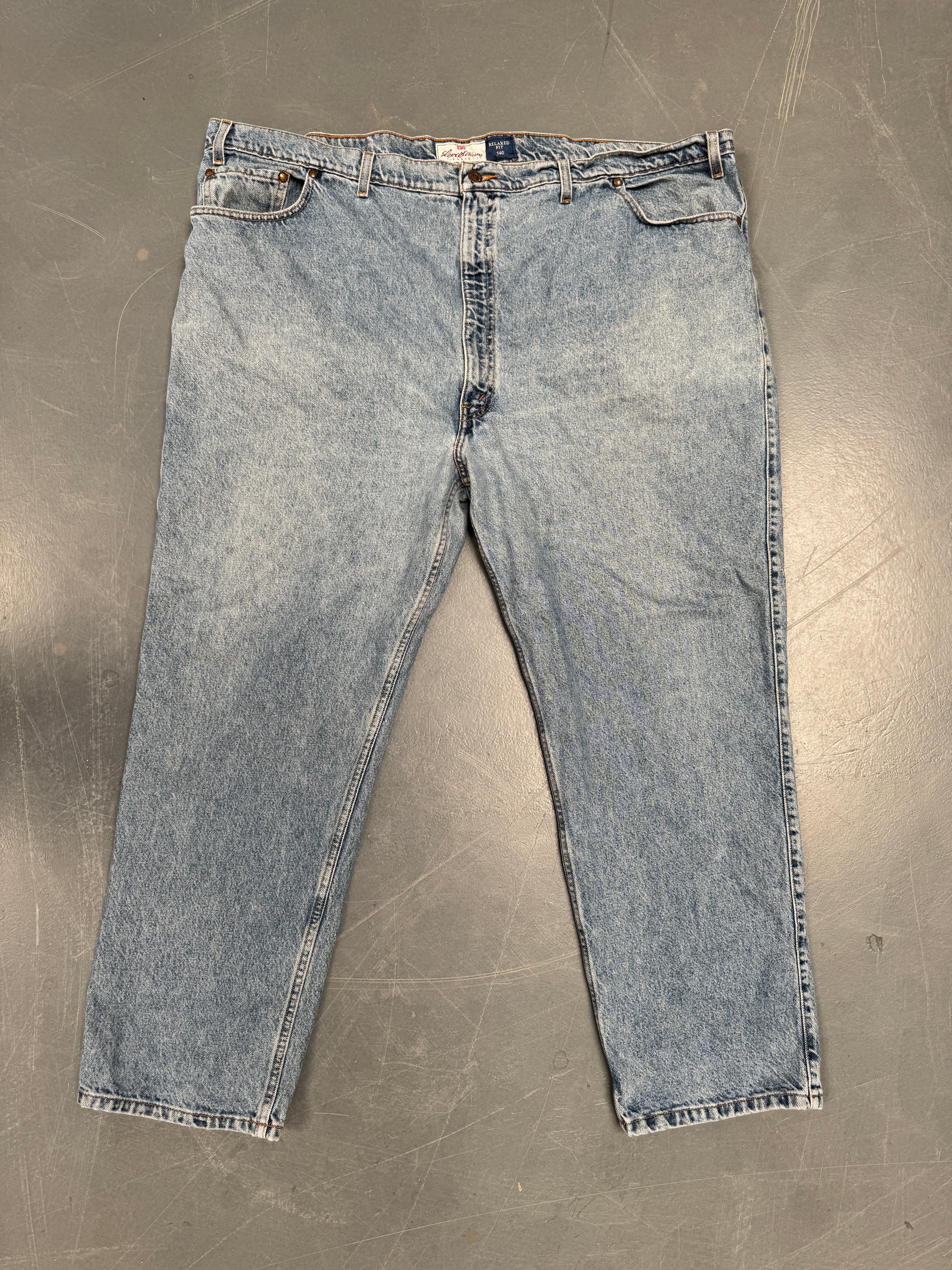 Mens Levis 540 Relaxed Fit Vintage Jean - W 48 L 29