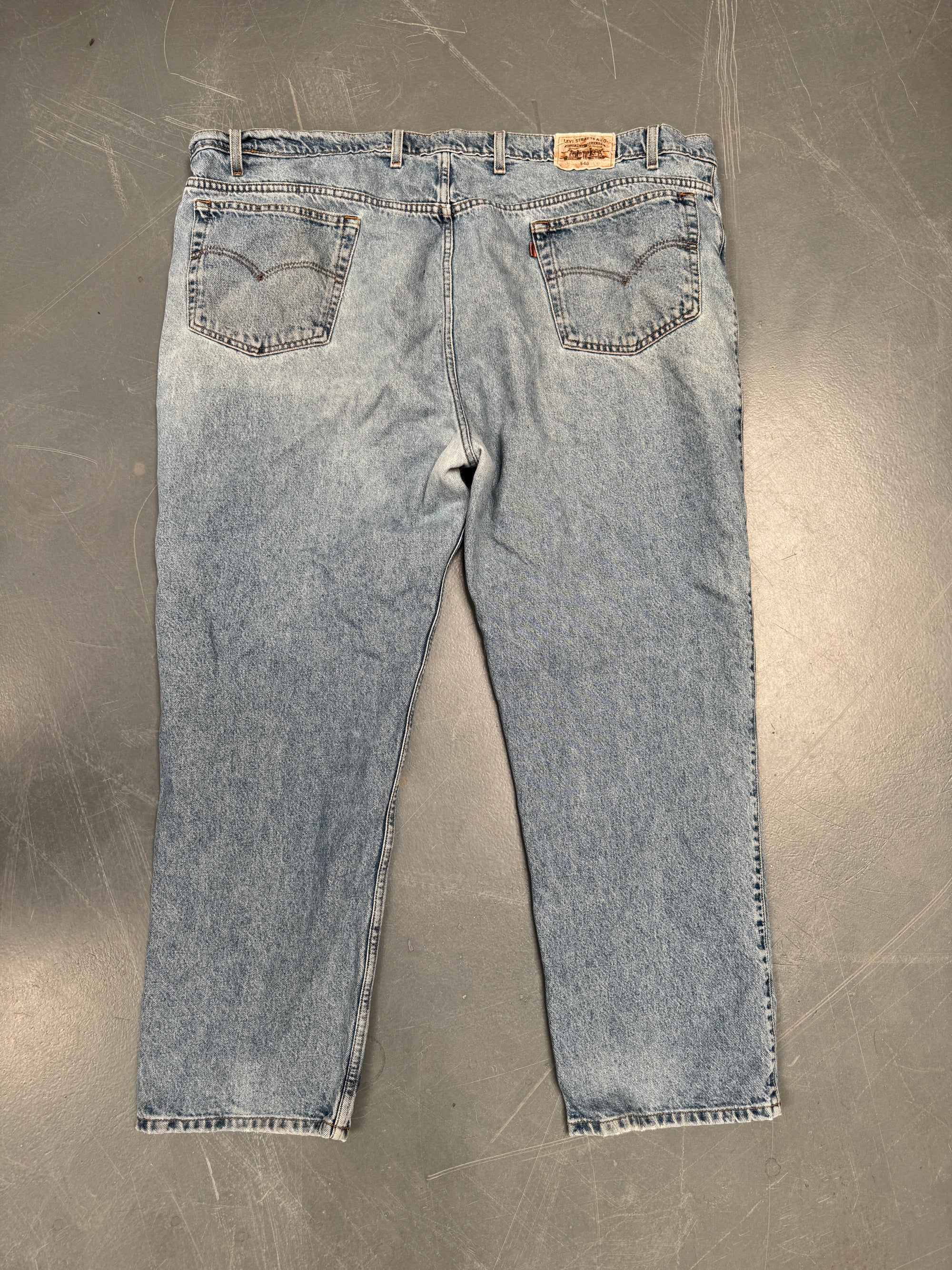 Mens Levis 540 Relaxed Fit Vintage Jean - W 48 L 29