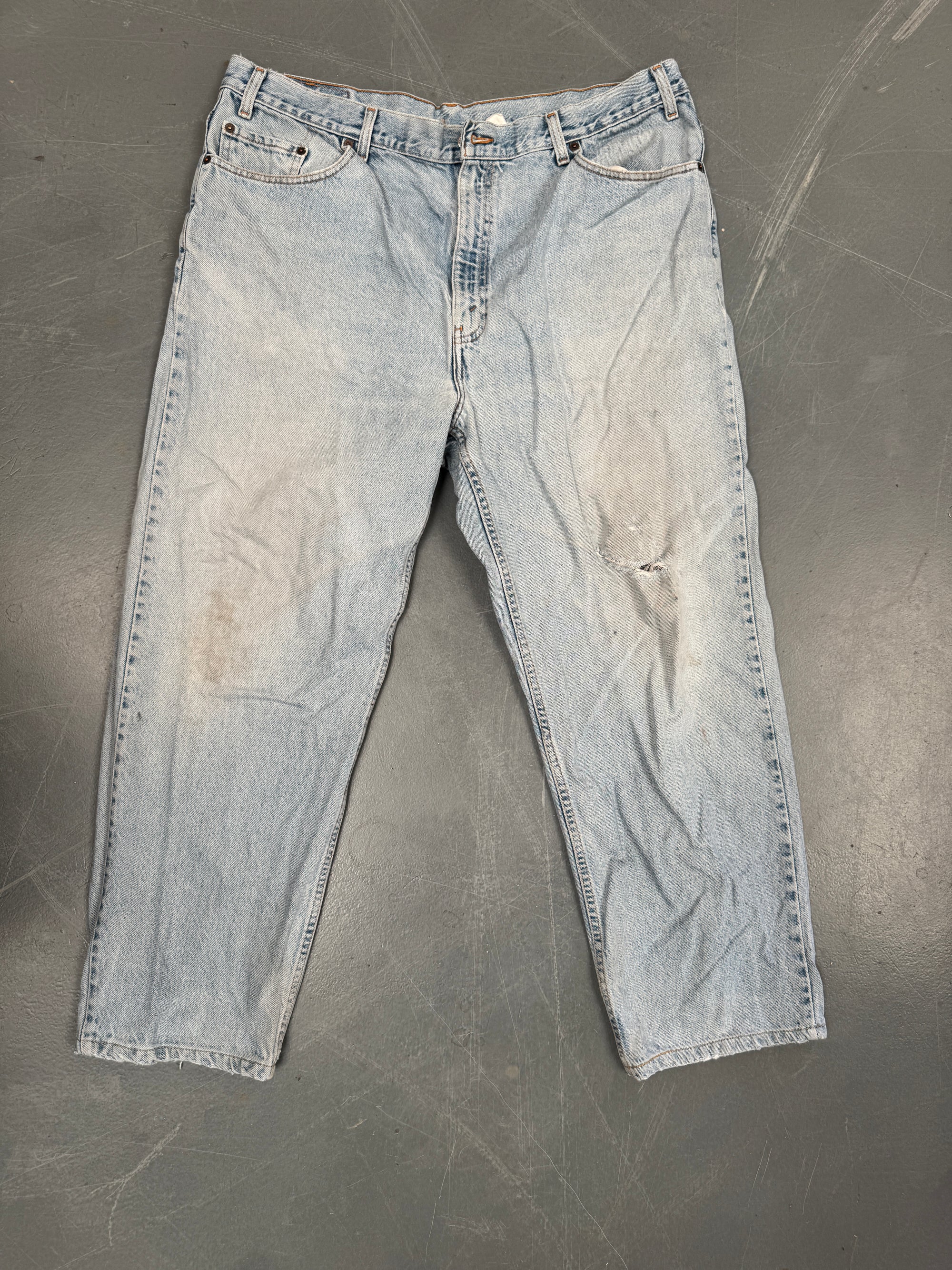 Mens Levis 550 Relaxed Fit Vintage Jean - W 38 L 28