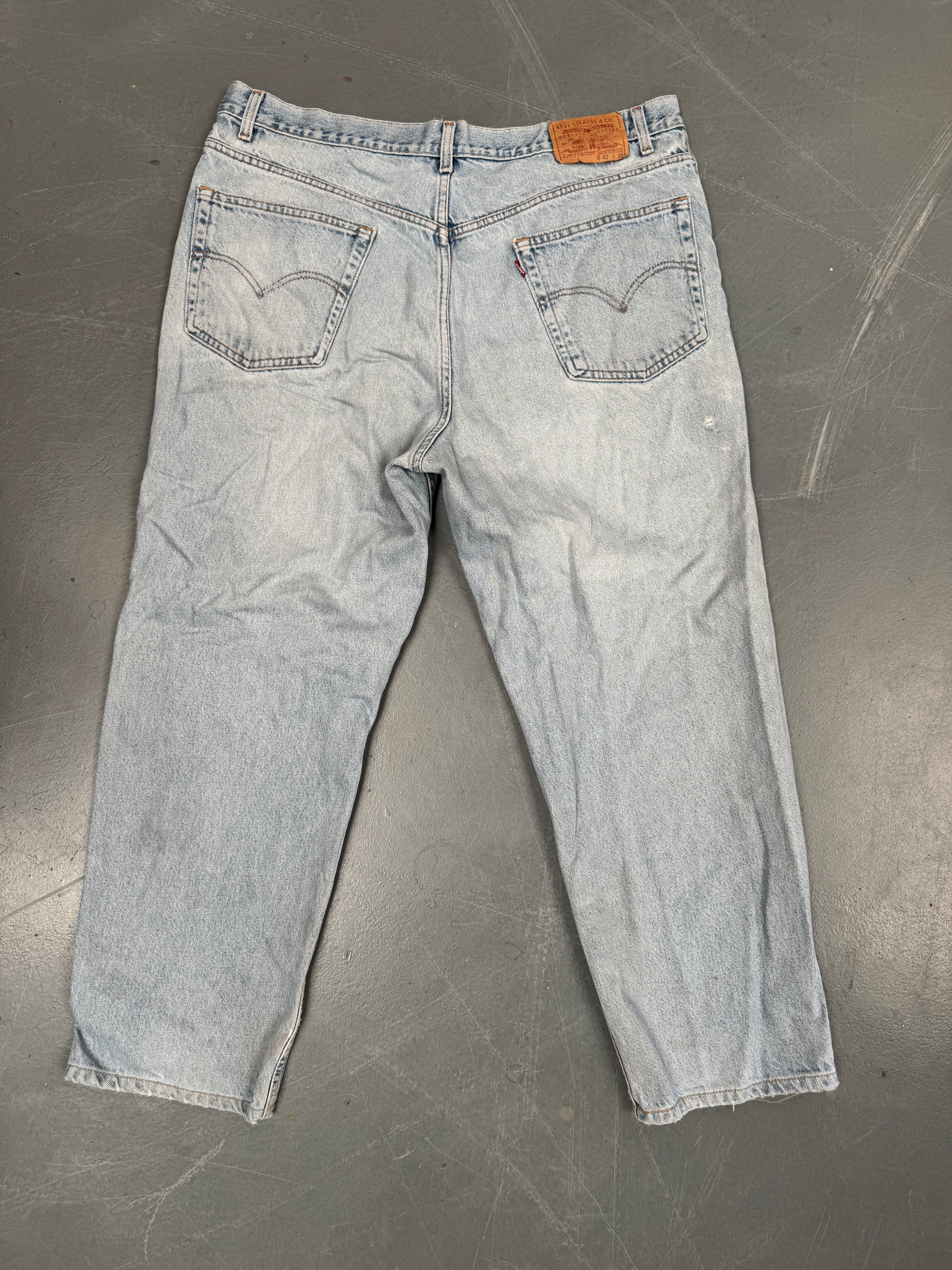 Mens Levis 550 Relaxed Fit Vintage Jean - W 38 L 28