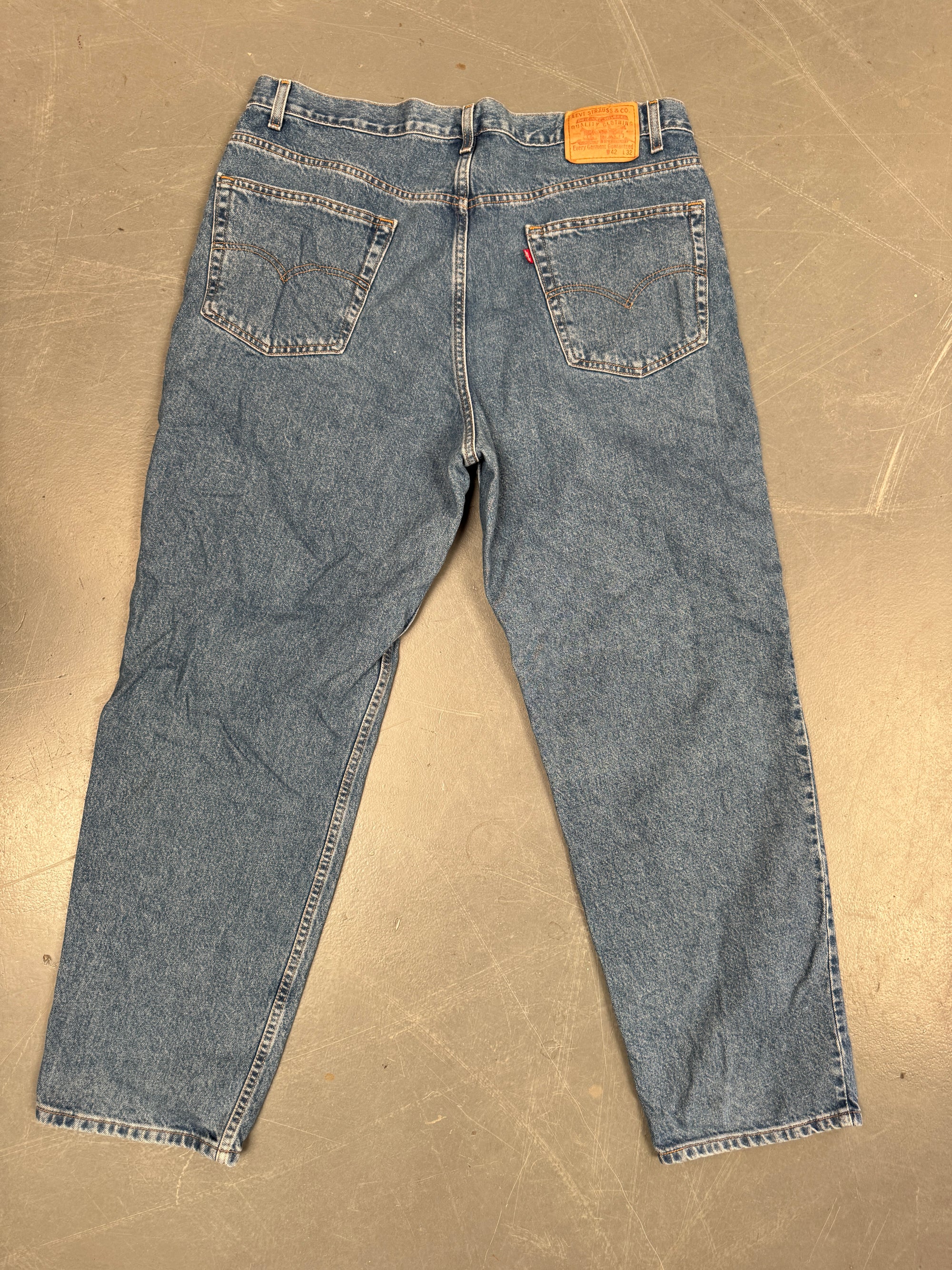 Mens Levis 550 Relaxed Fit Vintage Jean - W 40 L 31
