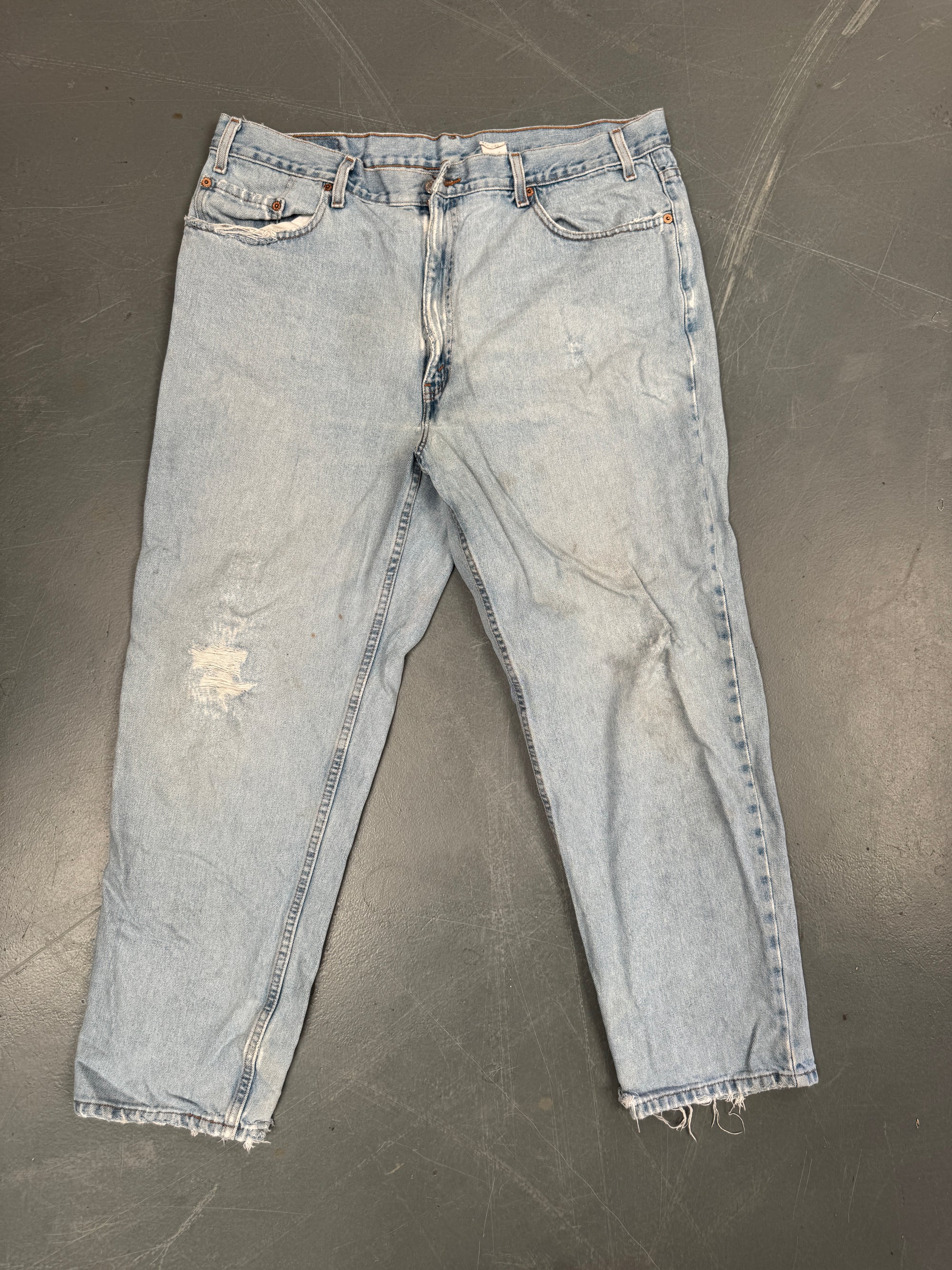 Mens Levis 550 Relaxed Fit Vintage Jean - W 38 L 29