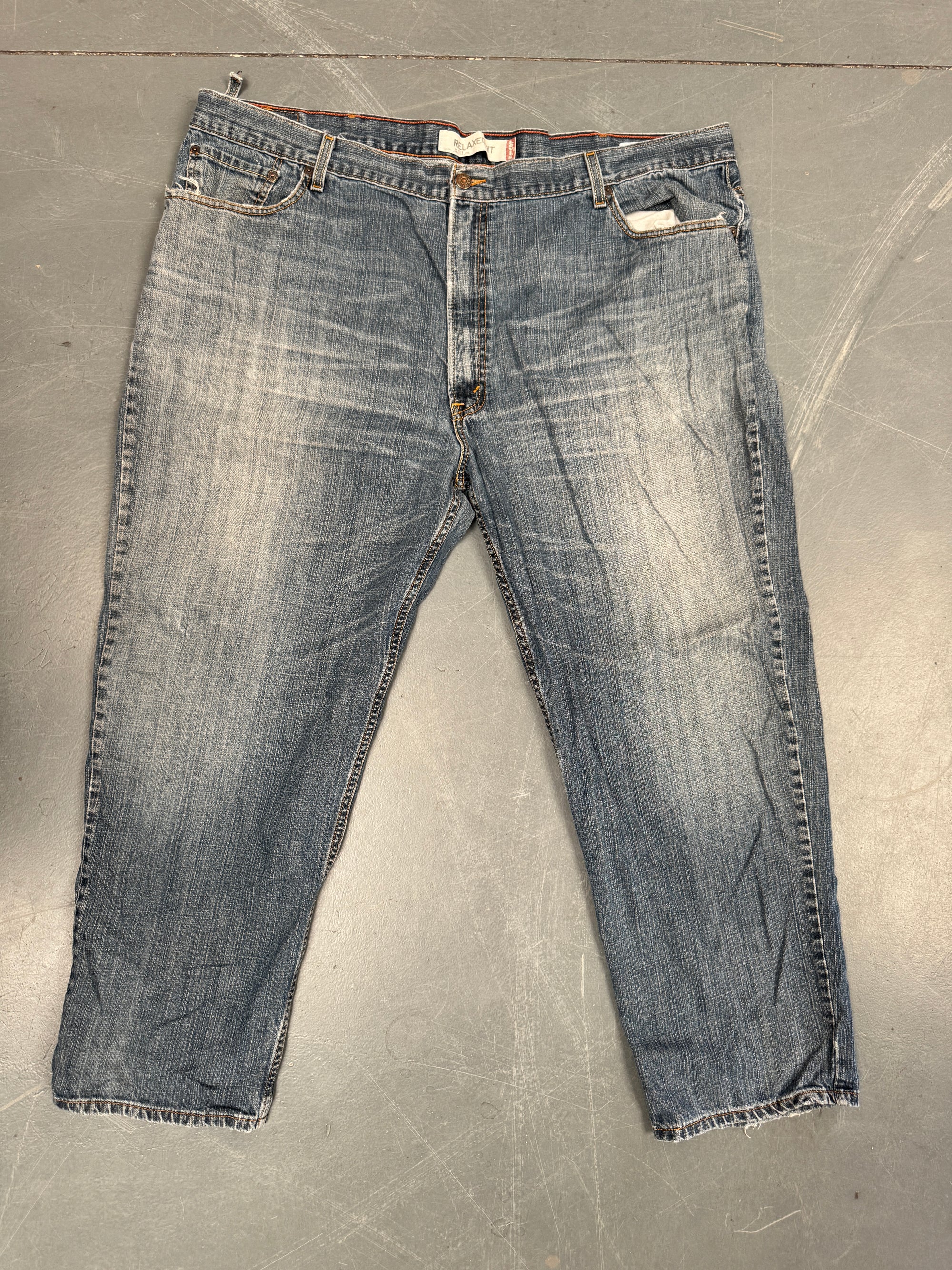 Mens Levis 550 Relaxed Fit Vintage Jean - W 46 L 29