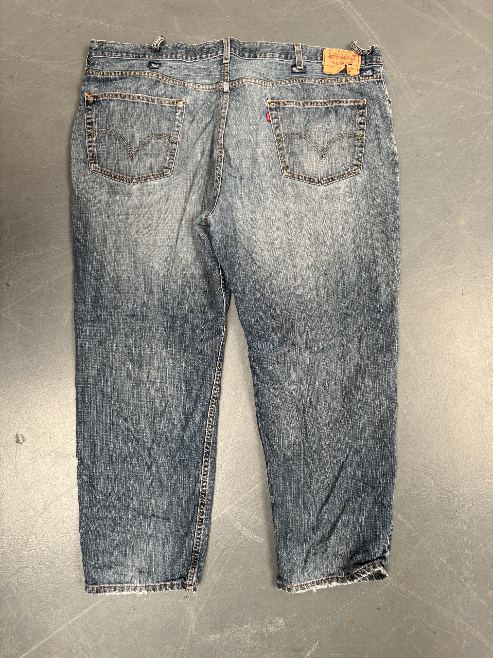Mens Levis 550 Relaxed Fit Vintage Jean - W 46 L 29