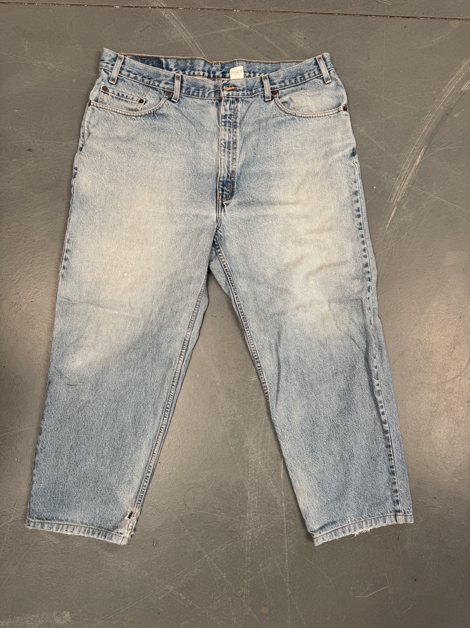 Mens Levis 550 Relaxed Fit Vintage Jean - W 38 L 27