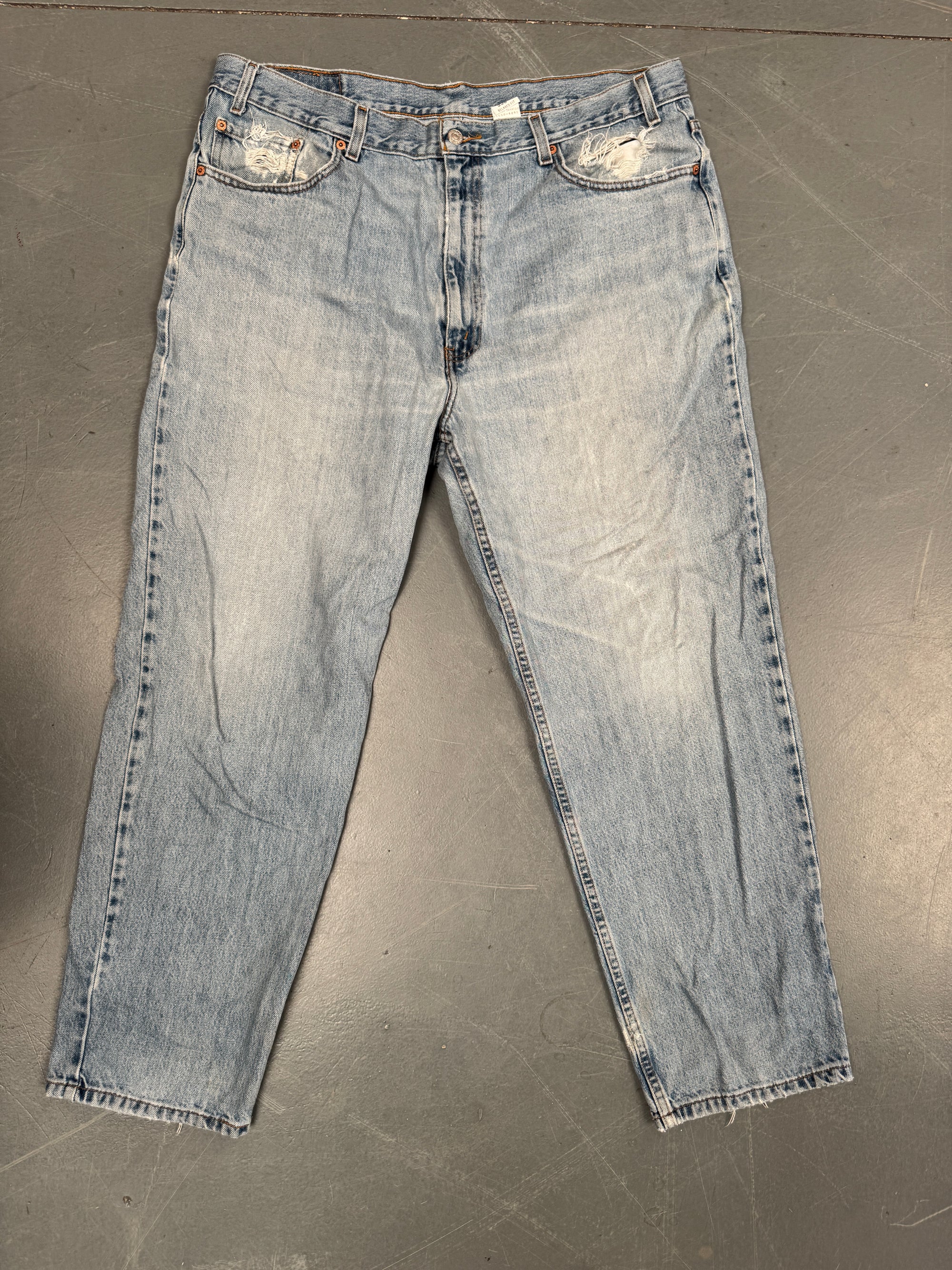 Mens Levis 550 Relaxed Fit Vintage Jean - W 38 L 30