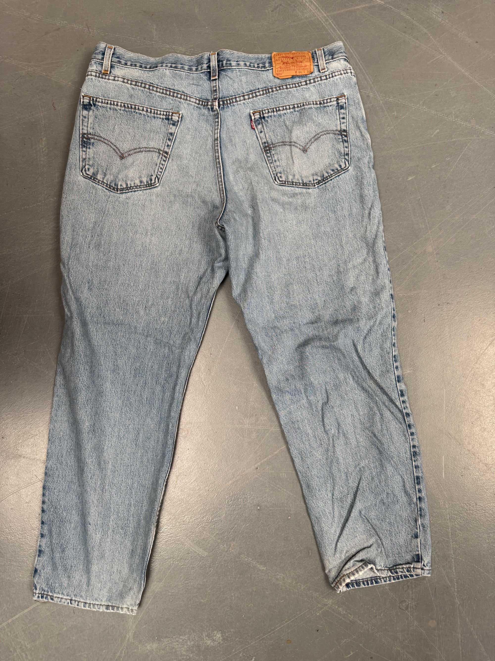 Mens Levis 550 Relaxed Fit Vintage Jean - W 40 L 29