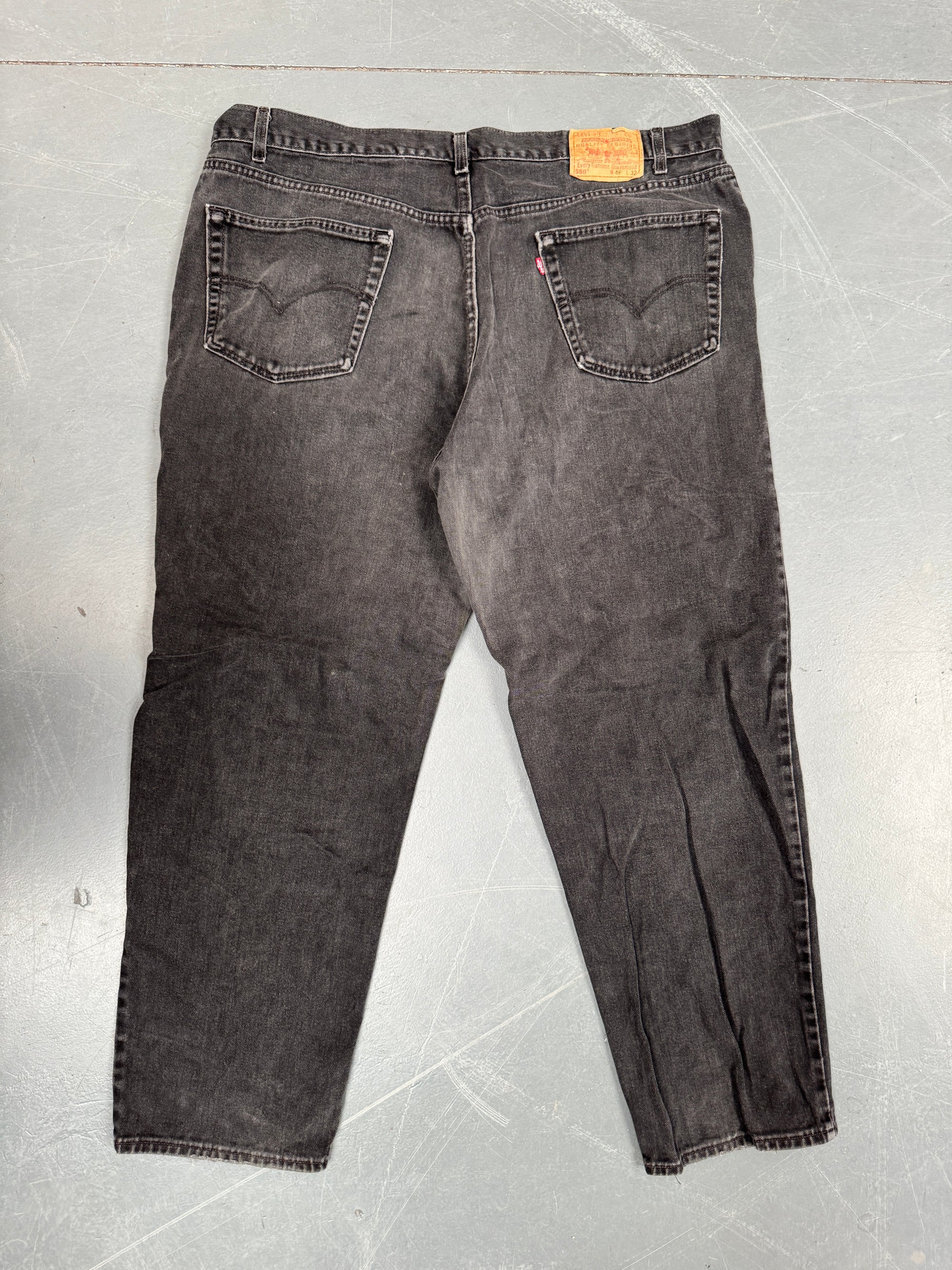 Mens Levis 550 Relaxed Fit Vintage Jean - W 44 L 30