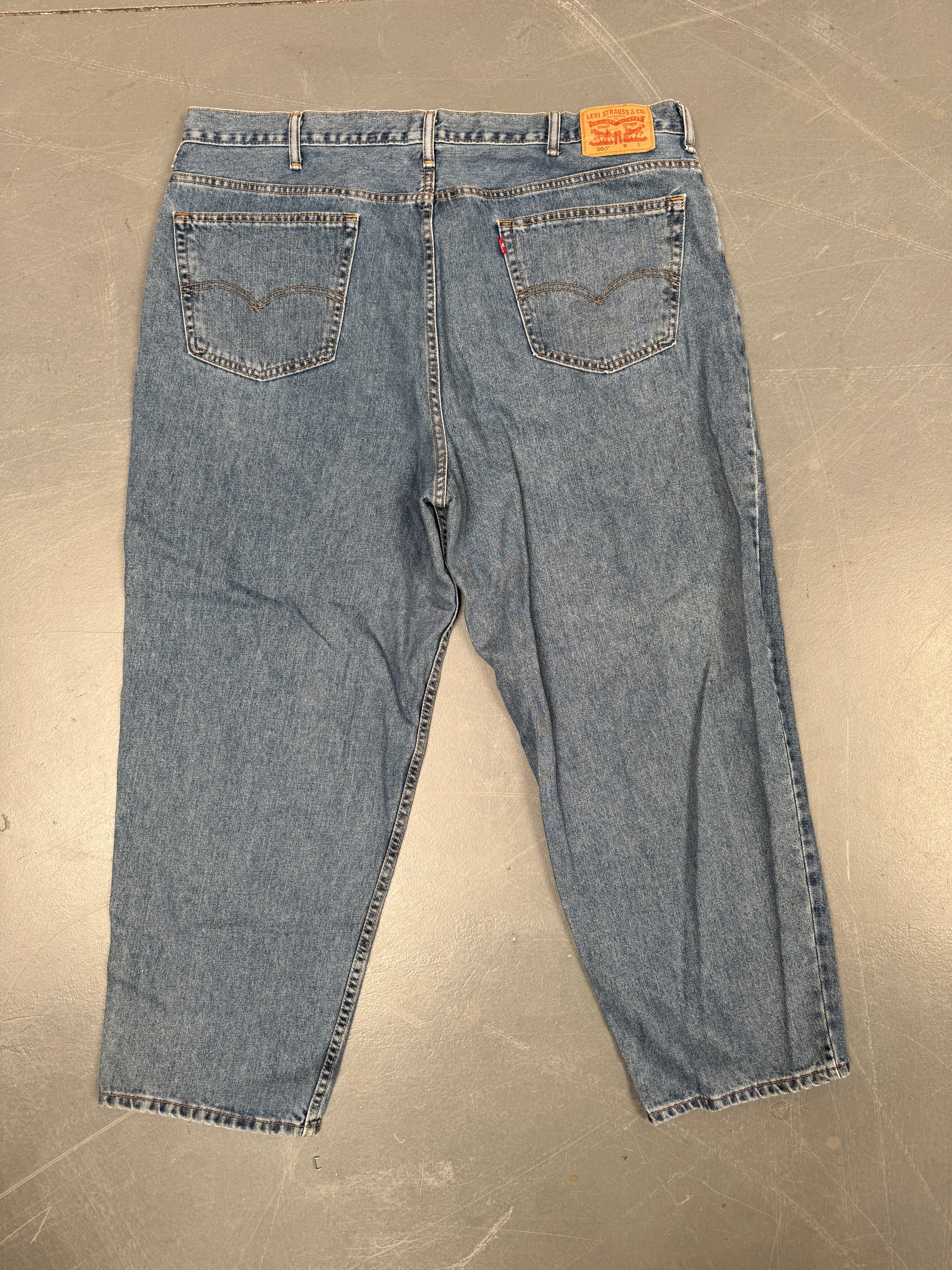 Mens Levis 560 Comfort Fit Vintage Jean - W 44 L 28