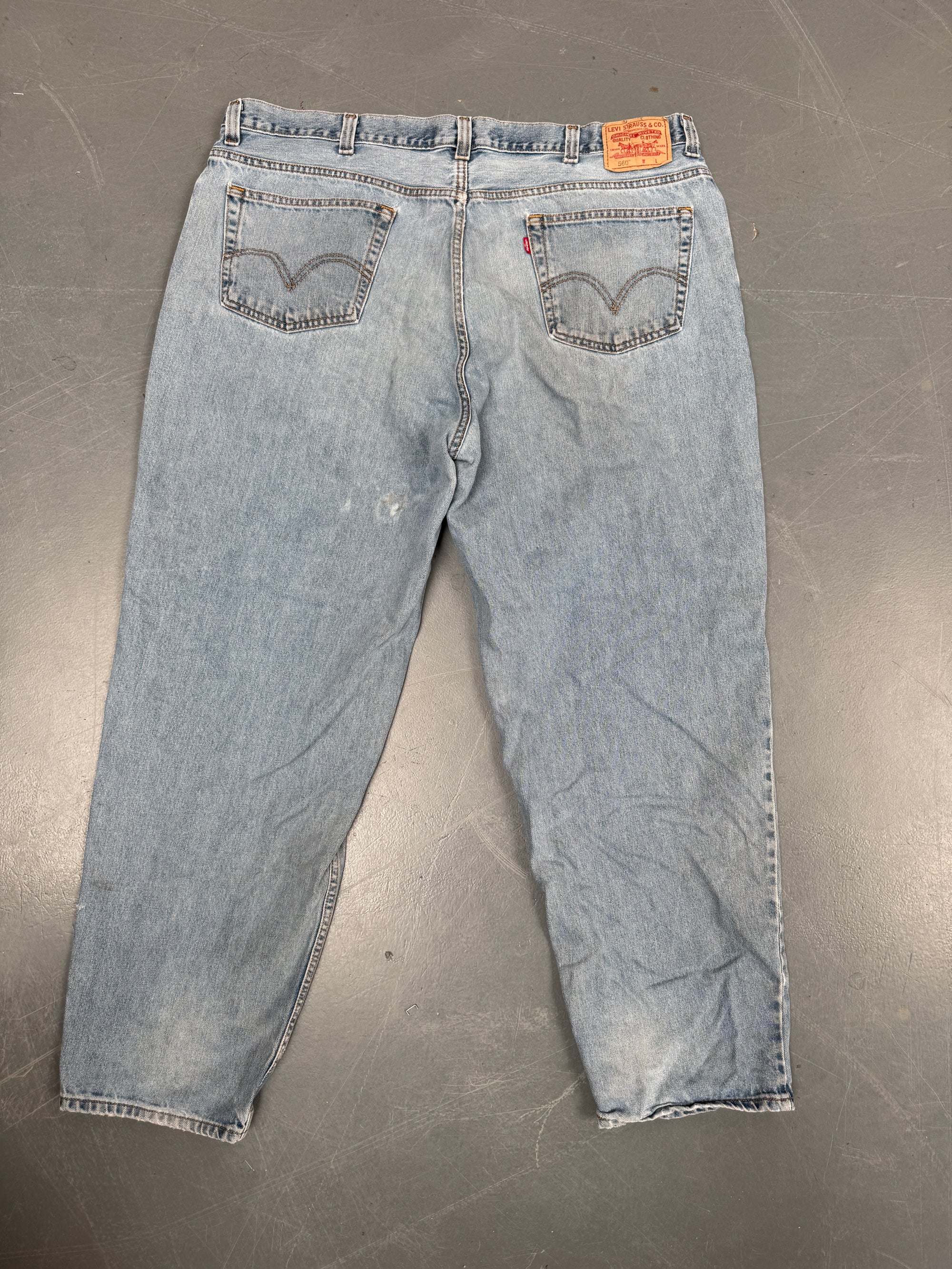 Mens Levis 560 Comfort Fit Vintage Jean - W 44 L 32