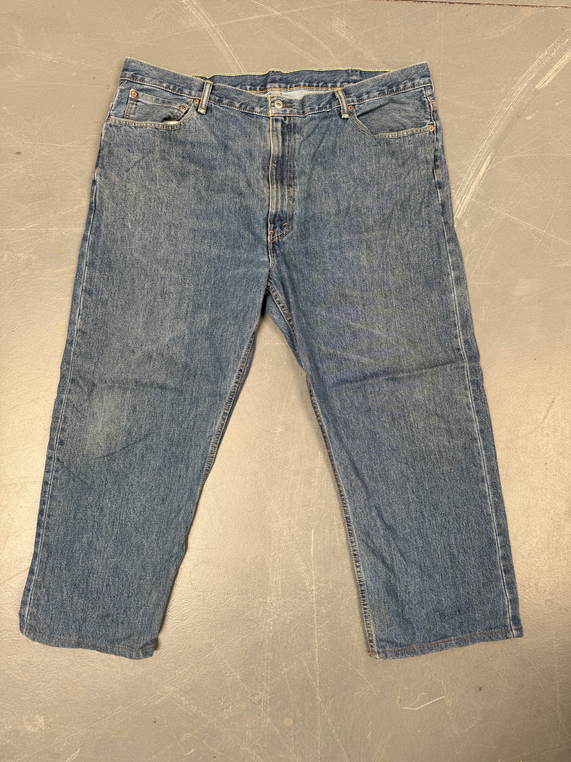 Mens Levis 505 Regular Fit Vintage Jean - W 44 L 27