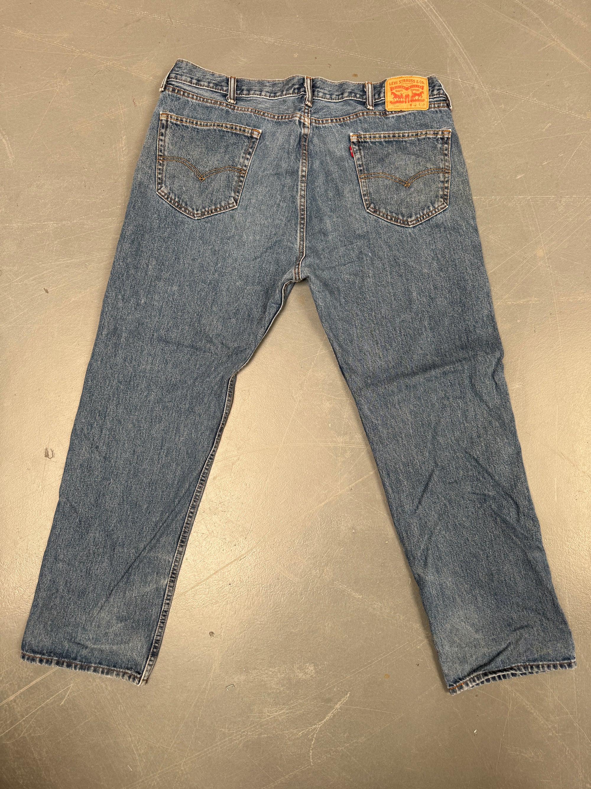 Mens Levis 505 Regular Fit Vintage Jean - W 40 L 31
