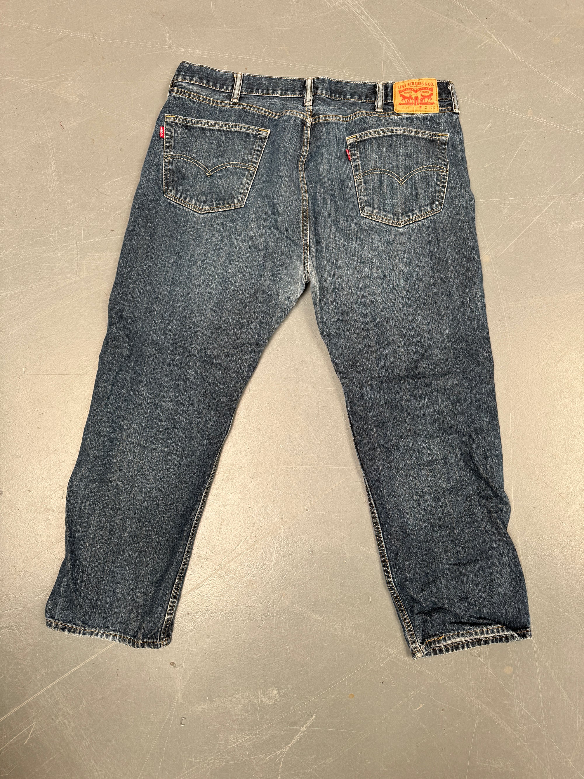 Mens Levis 505 Regular Fit Vintage Jean - W 38 L 28