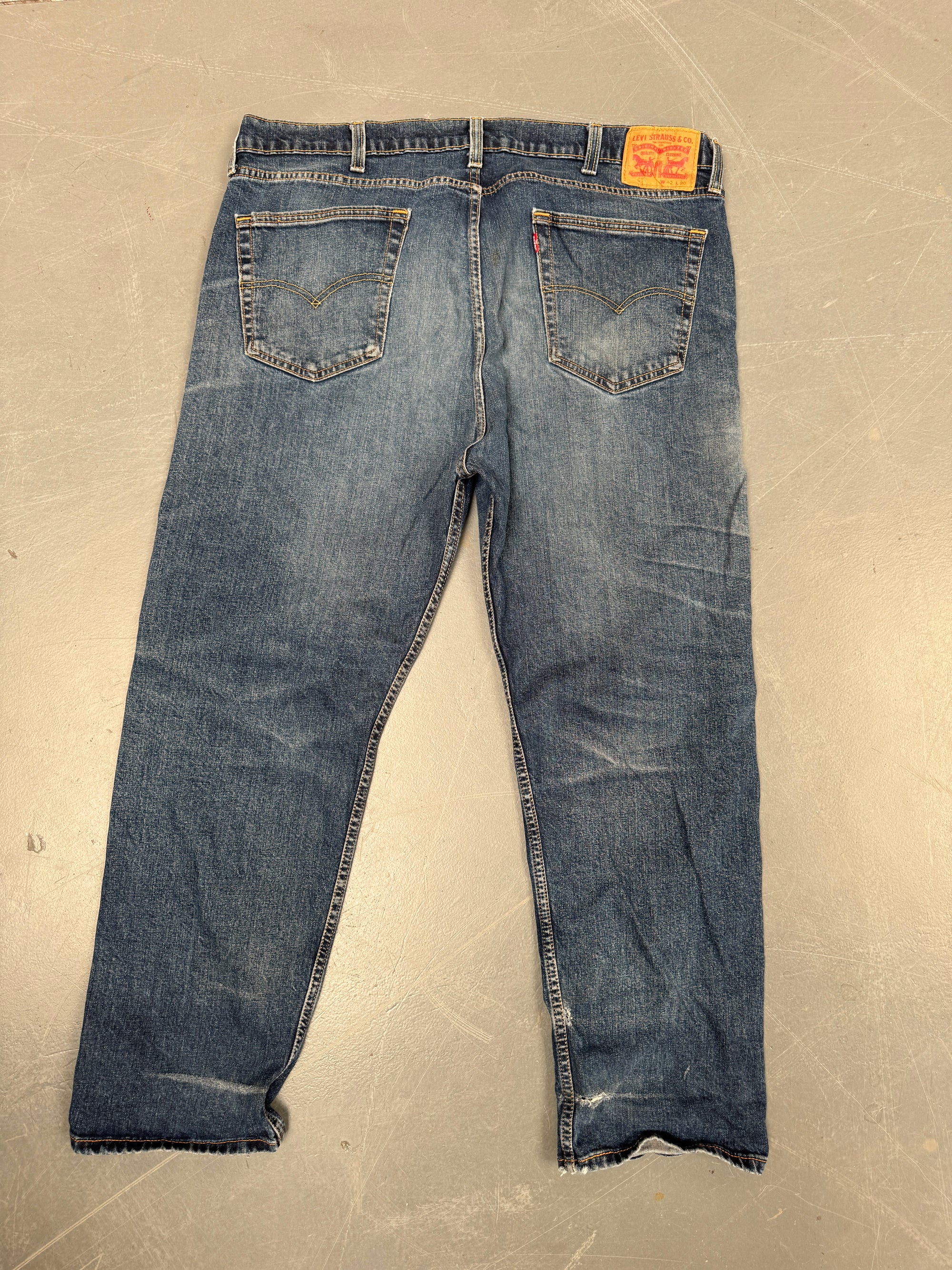 Mens Levis 505 Regular Fit Vintage Jean - W 40 L 28