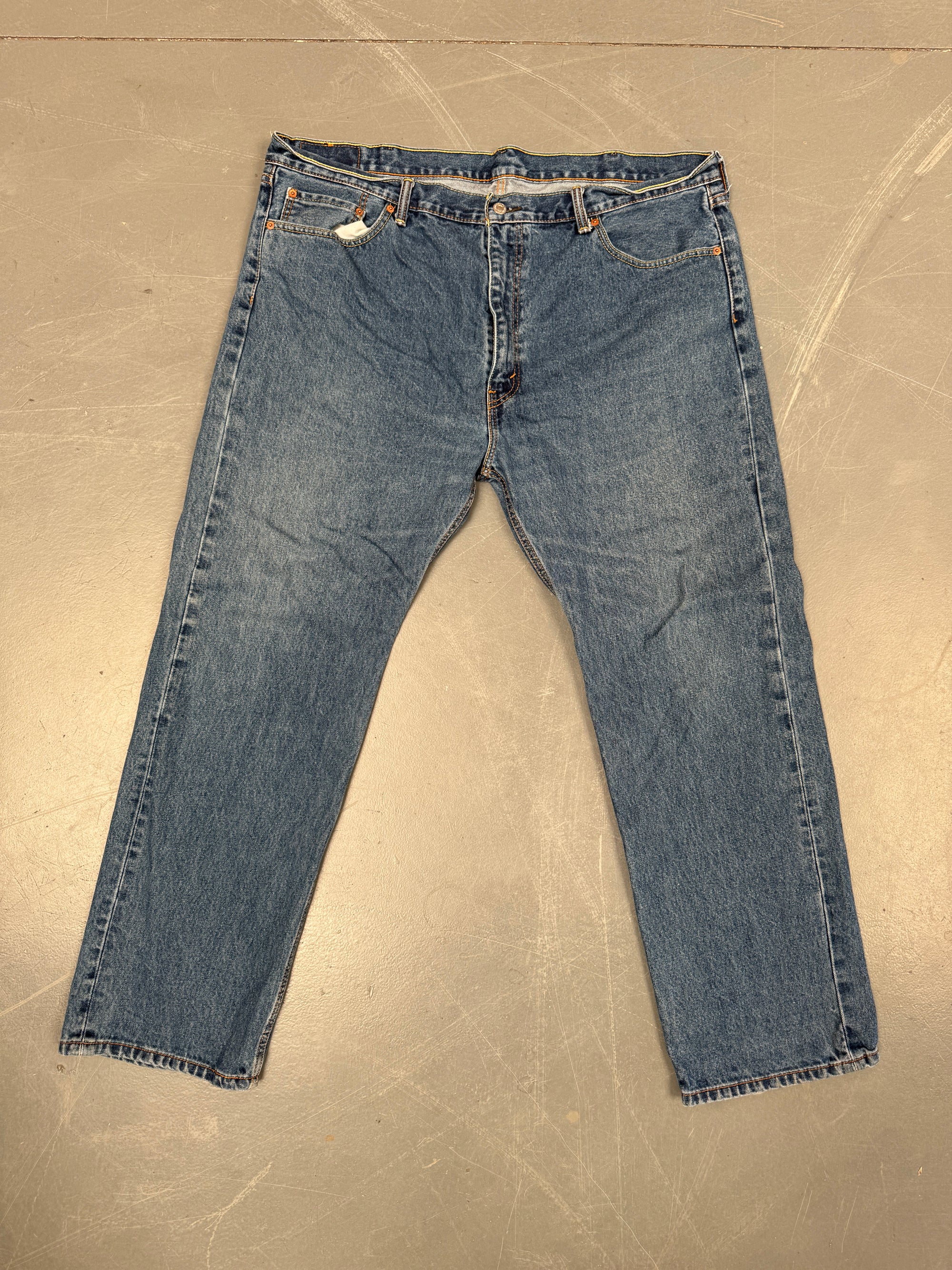 Mens Levis 505 Regular Fit Vintage Jean - W 42 L 31