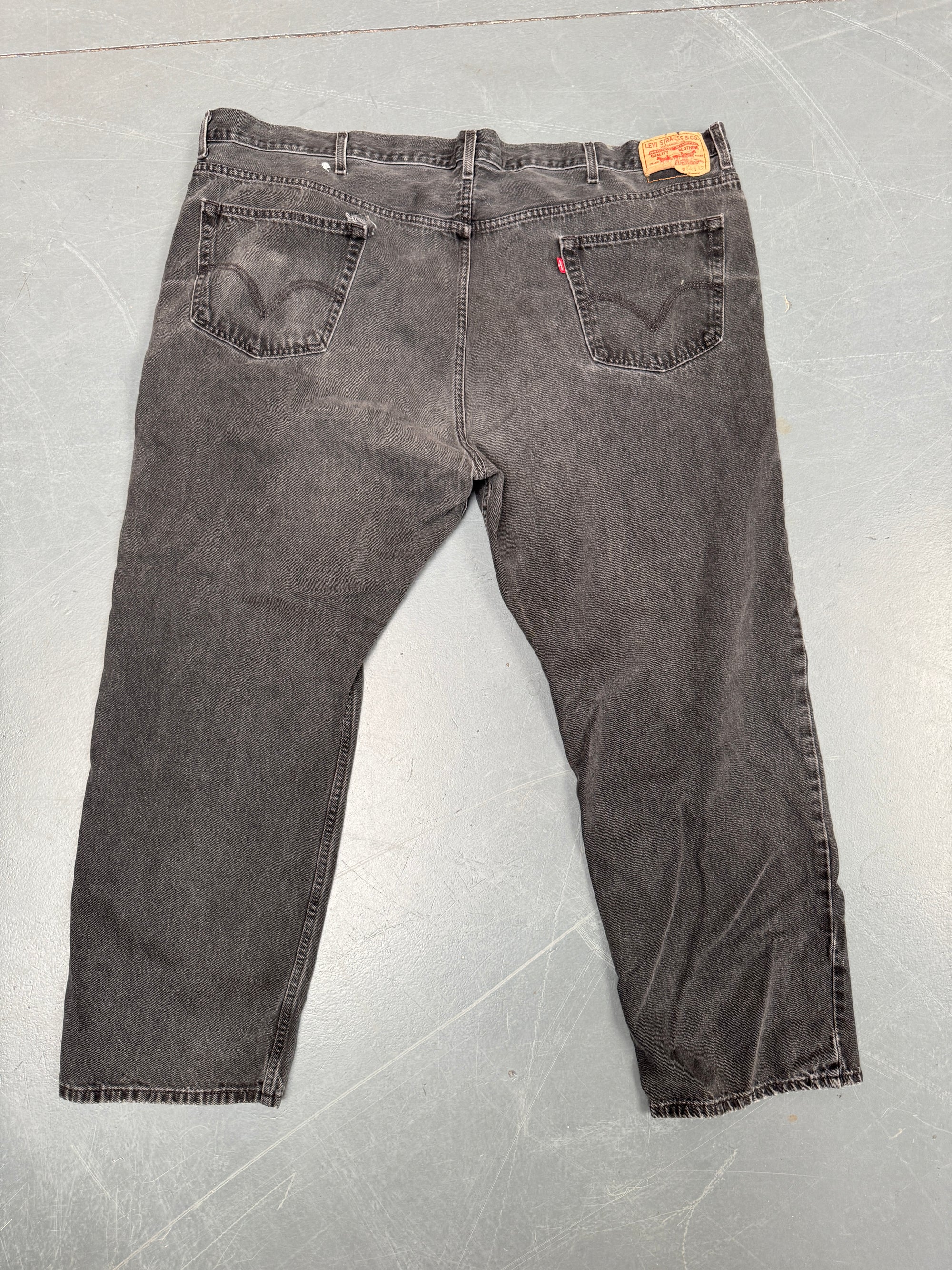 Mens Levis 505 Regular Fit Vintage Jean - W 50 L 30