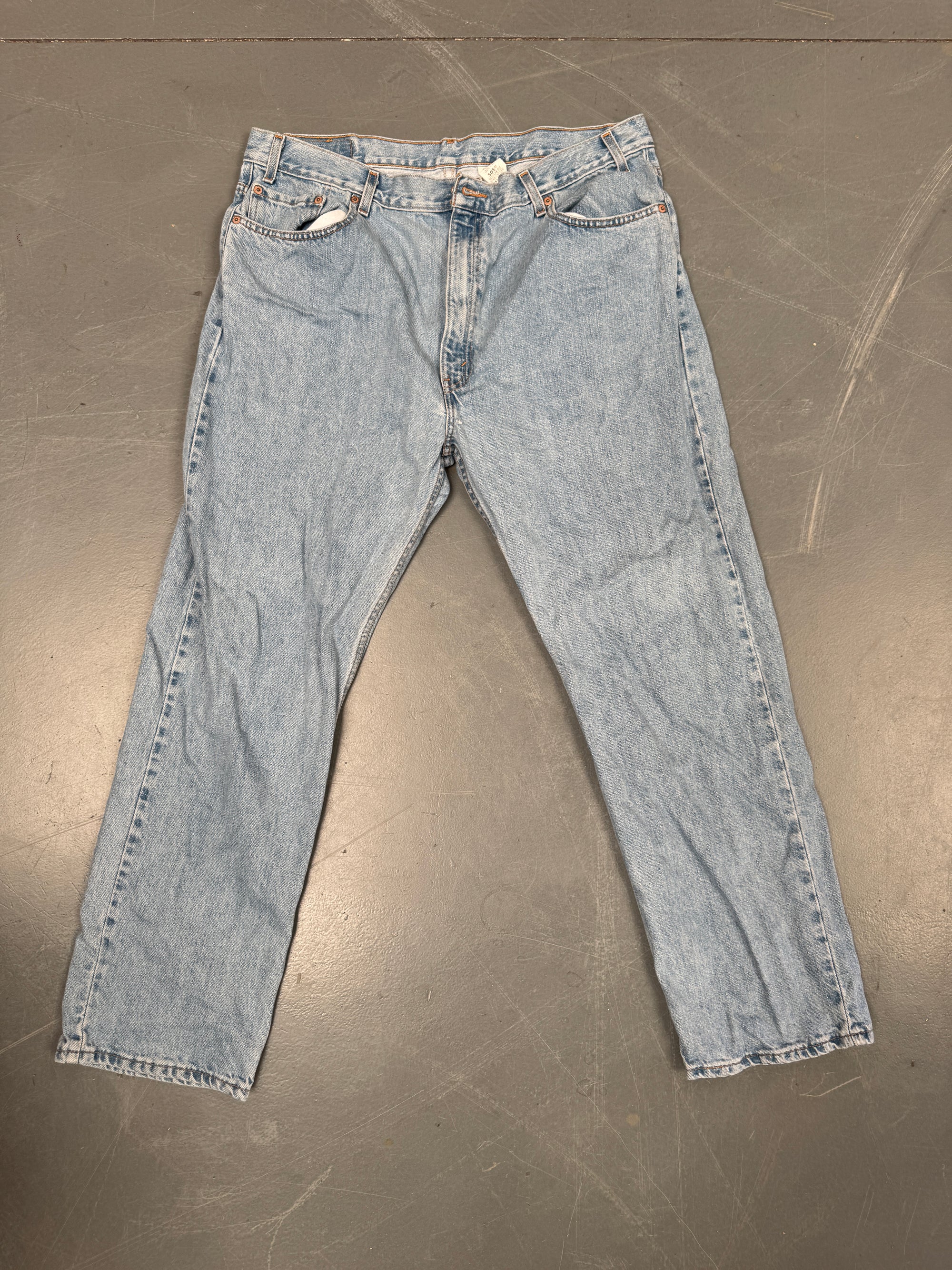 Mens Levis 505 Regular Fit Vintage Jean - W 38 L 31