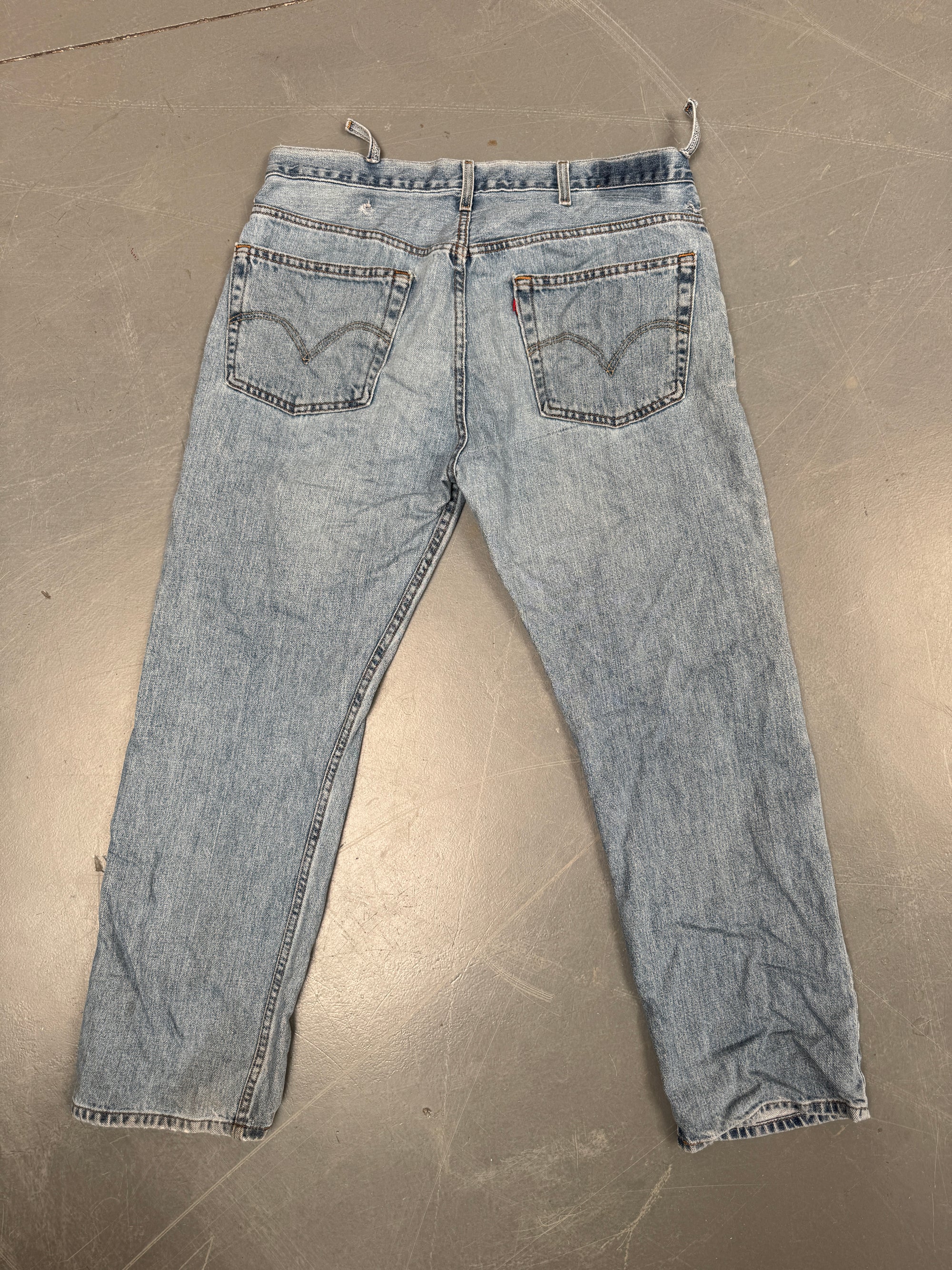 Mens Levis 505 Regular Fit Vintage Jean - W 36 L 30
