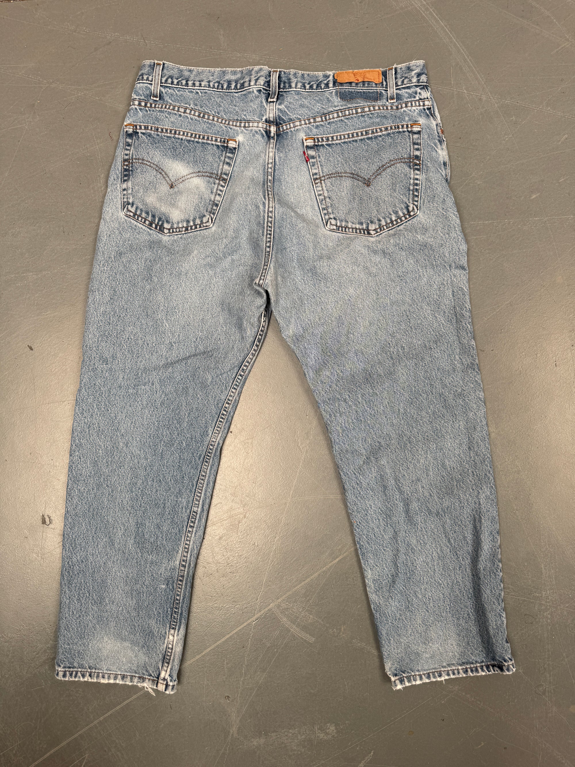 Mens Levis 505 Regular Fit Vintage Jean - W 38 L 29