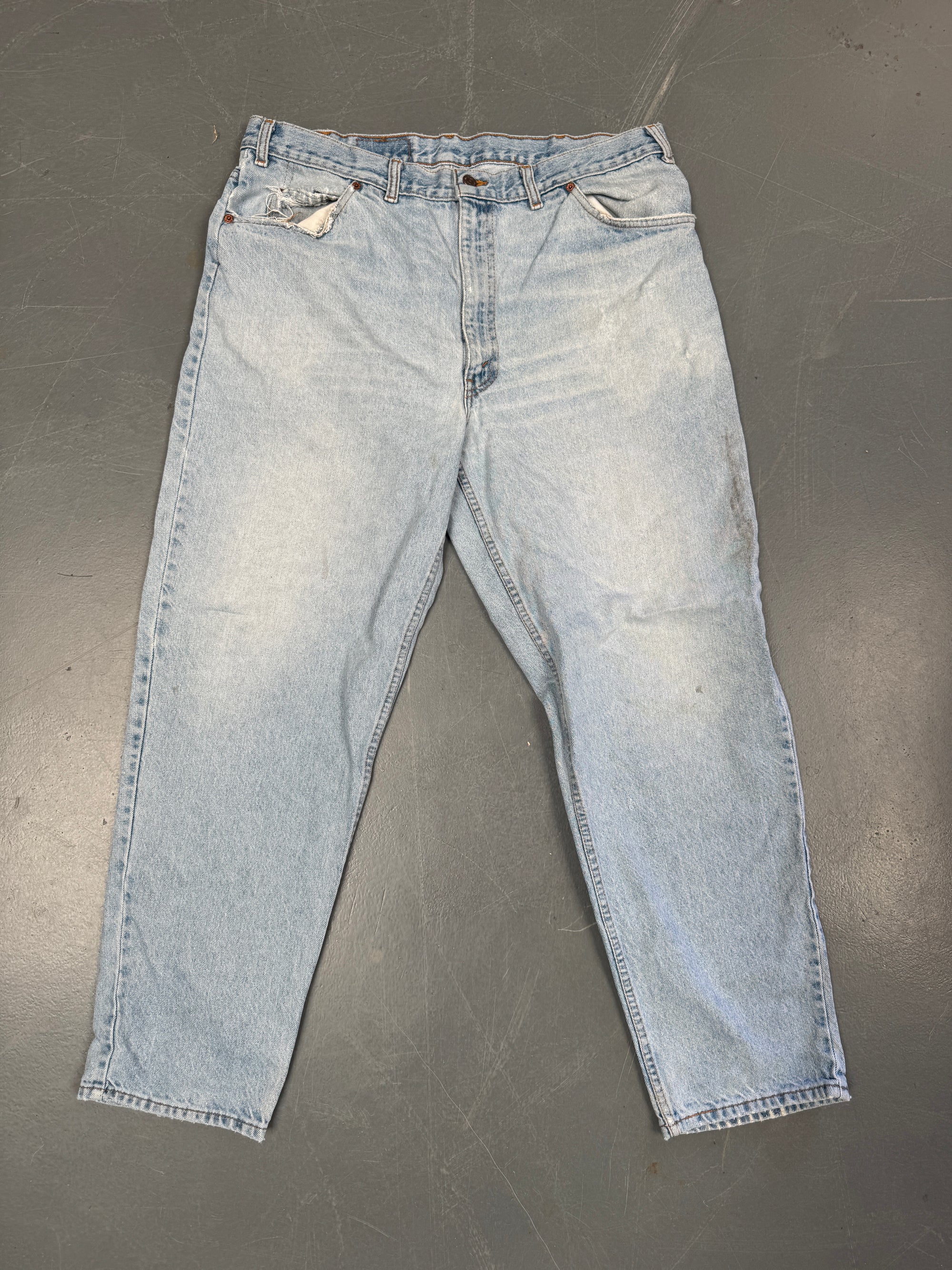 Mens Levis Orange Tab Straight Fit Vintage Jean - W 38 L 31 - SS162