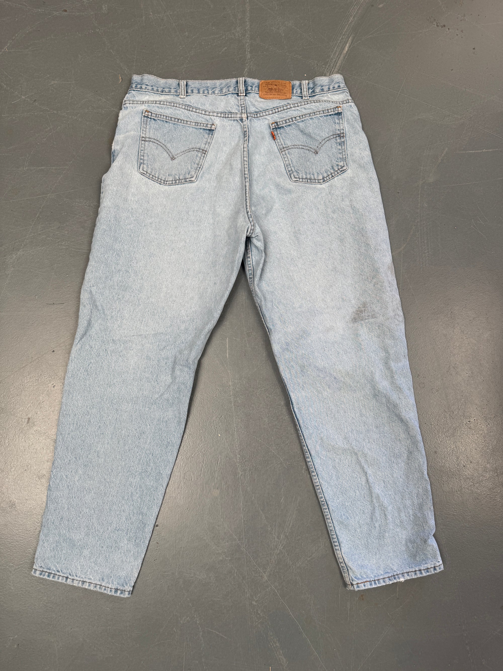 Mens Levis Orange Tab Straight Fit Vintage Jean - W 38 L 31 - SS162