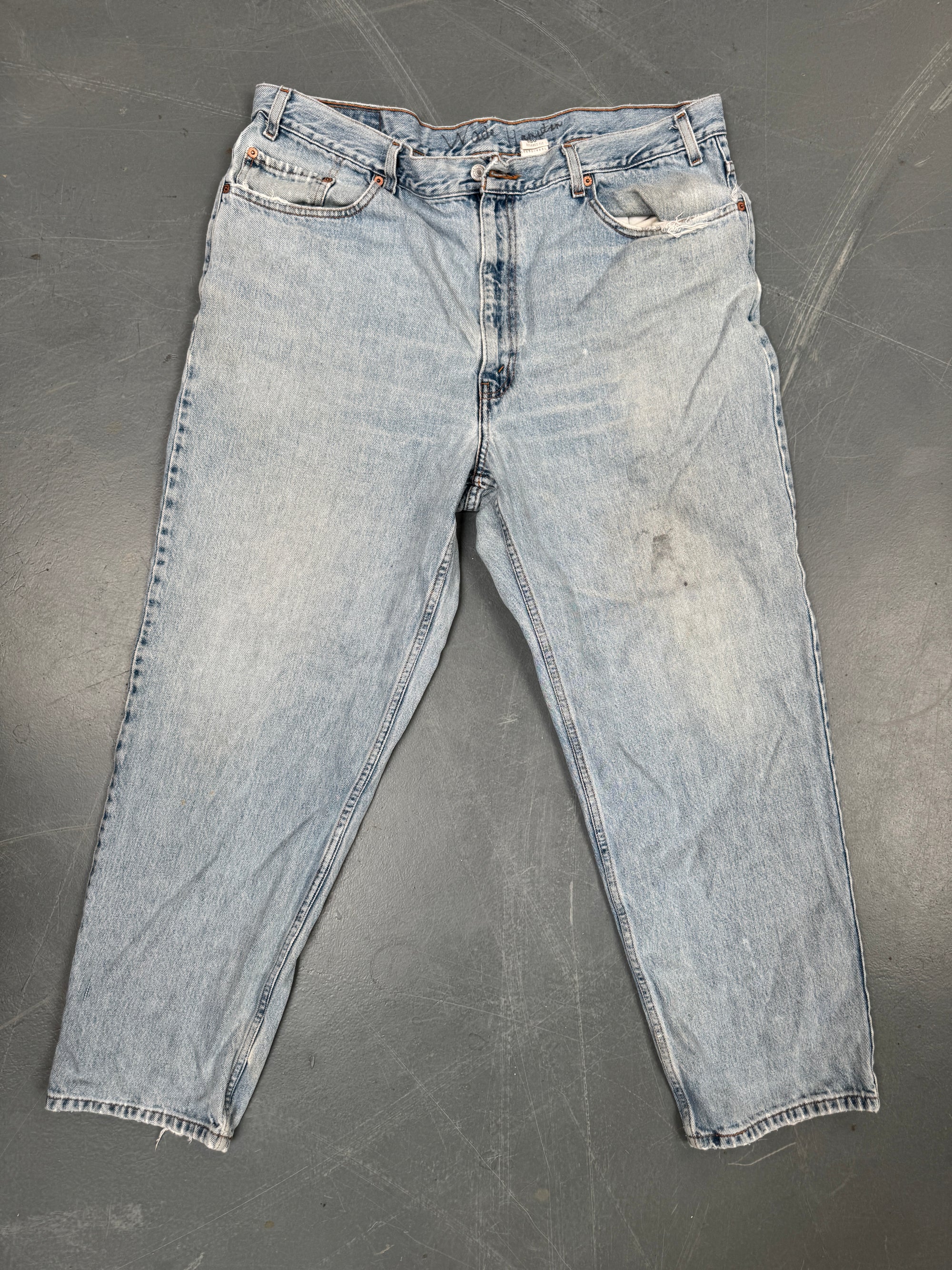 Mens Levis 550 Relaxed Fit Vintage Jean - W 38 L 29