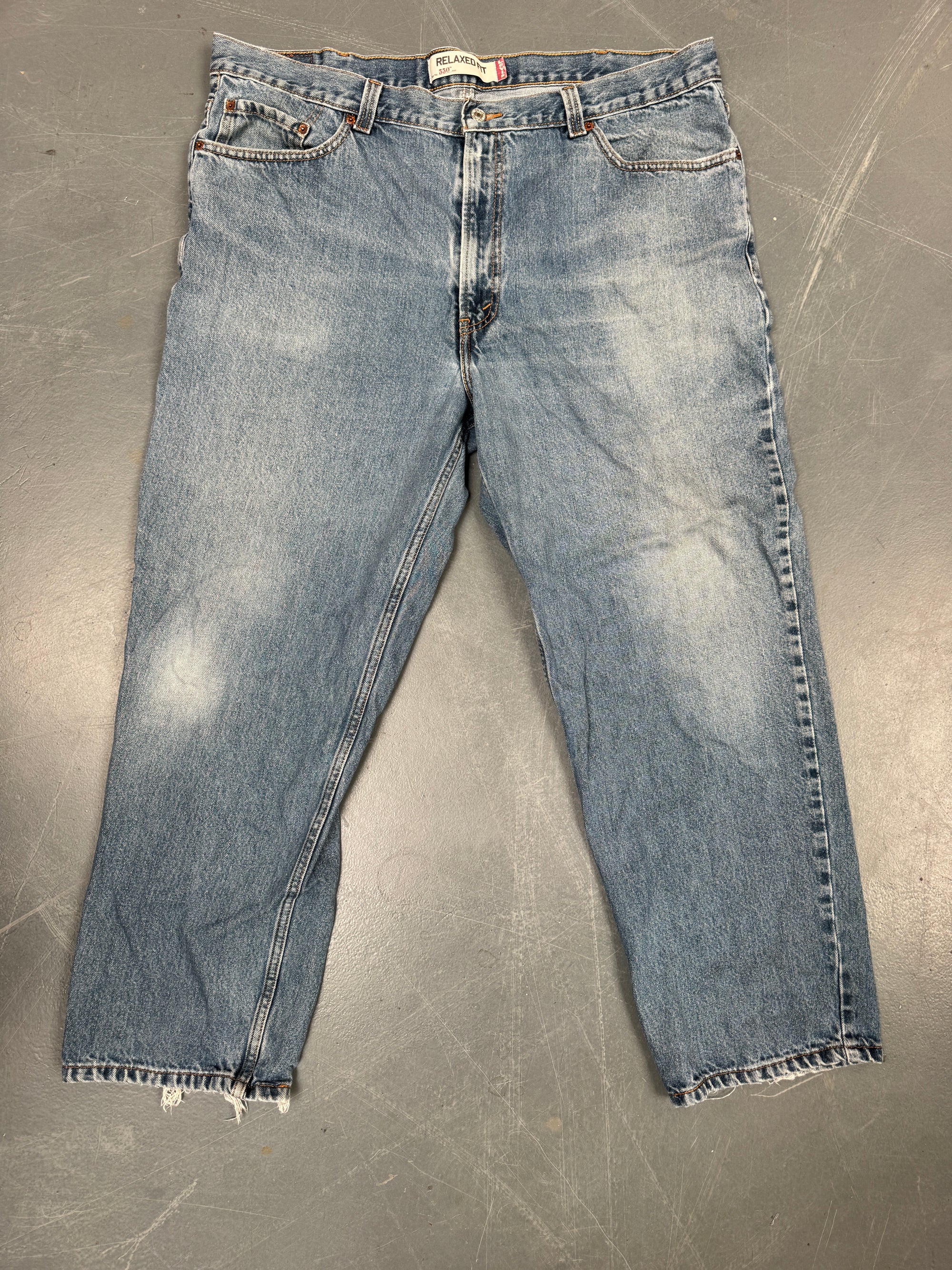 Mens Levis 550 Relaxed Fit Vintage Jean - W 40 L 29