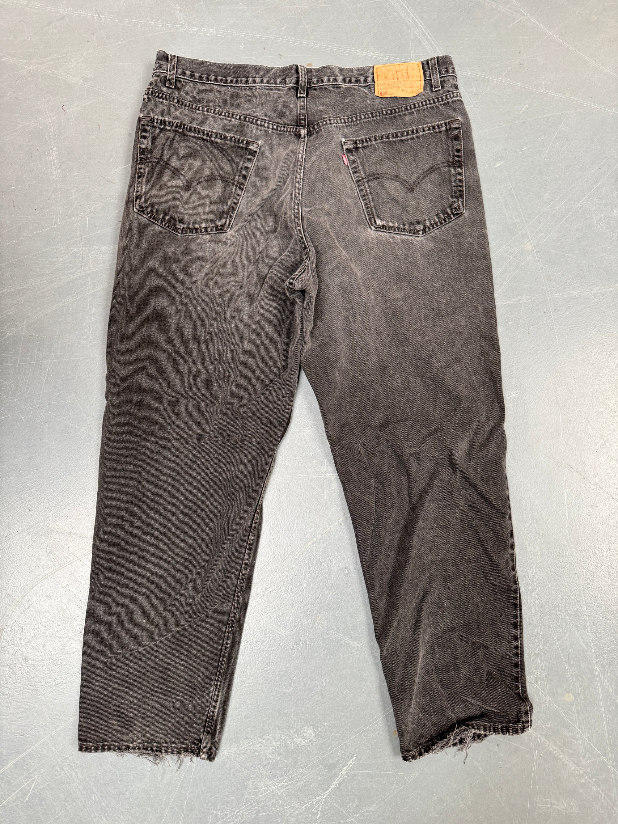 Mens Levis 550 Relaxed Fit Vintage Jean - W 40 L 31