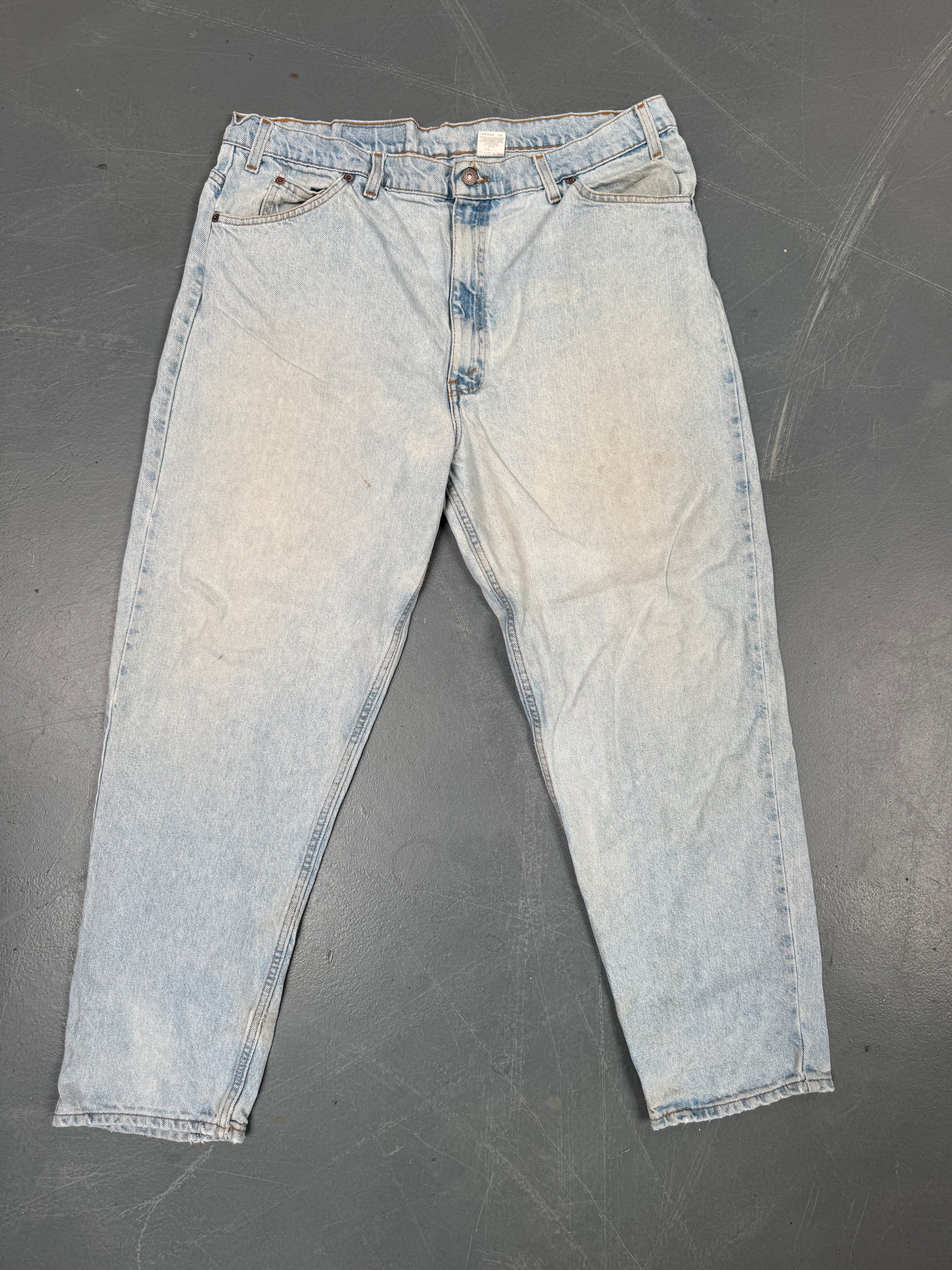 Mens Levis 550 Relaxed Fit Vintage Jean - W 38 L 29