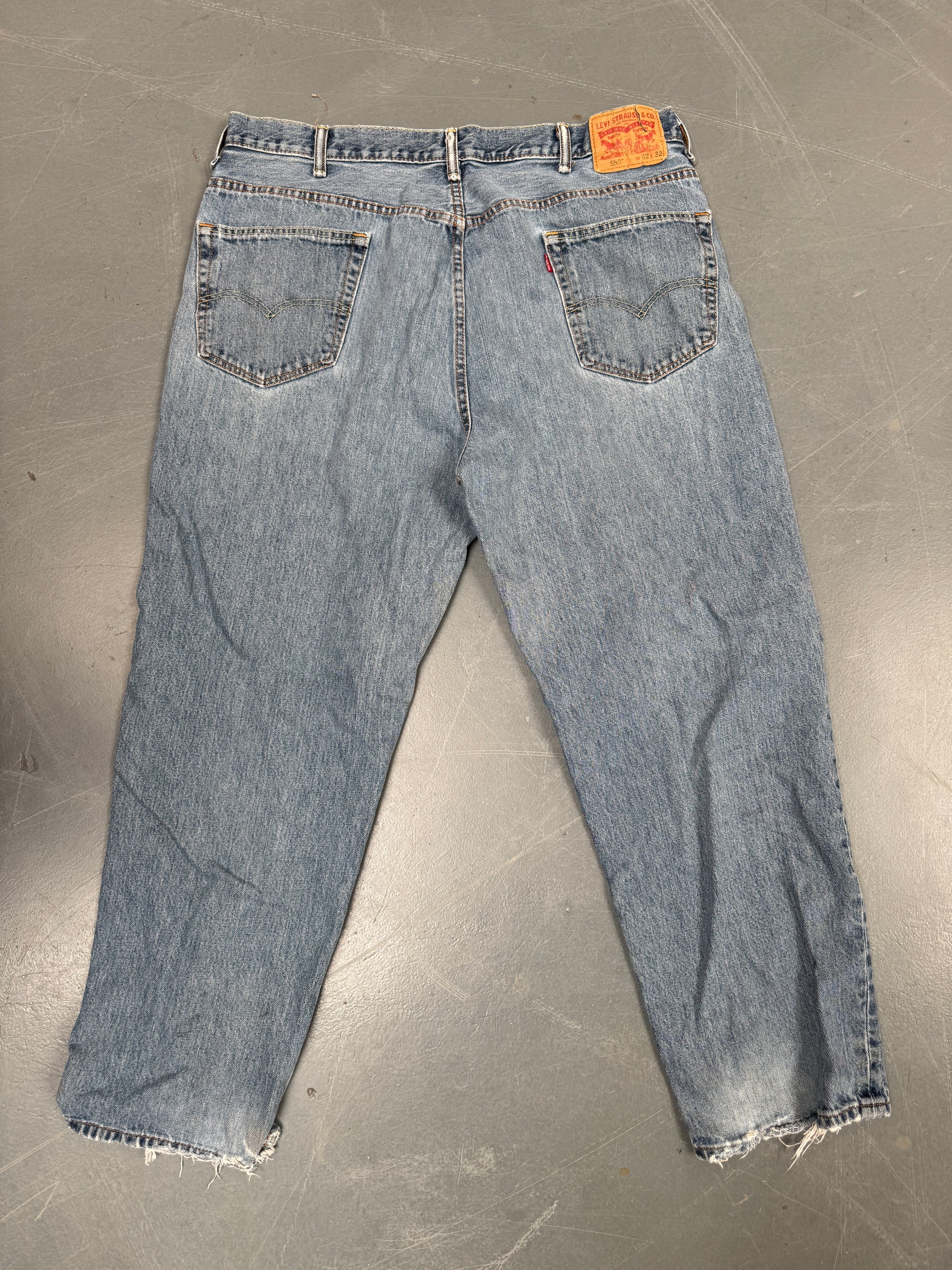 Mens Levis 550 Relaxed Fit Vintage Jean - W 40 L 29