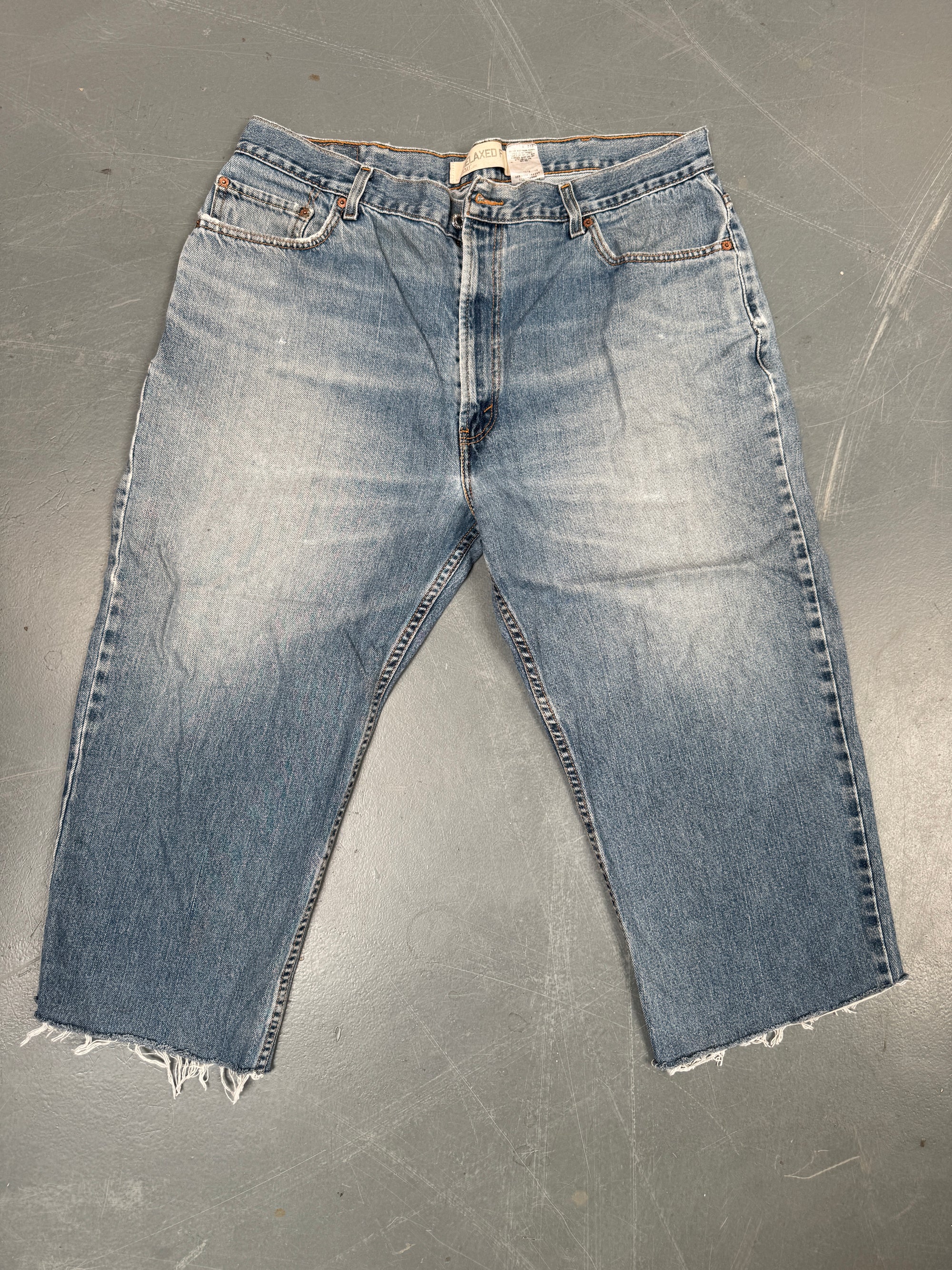 Mens Levis 550 Relaxed Fit Vintage Jean - W 38 L 22