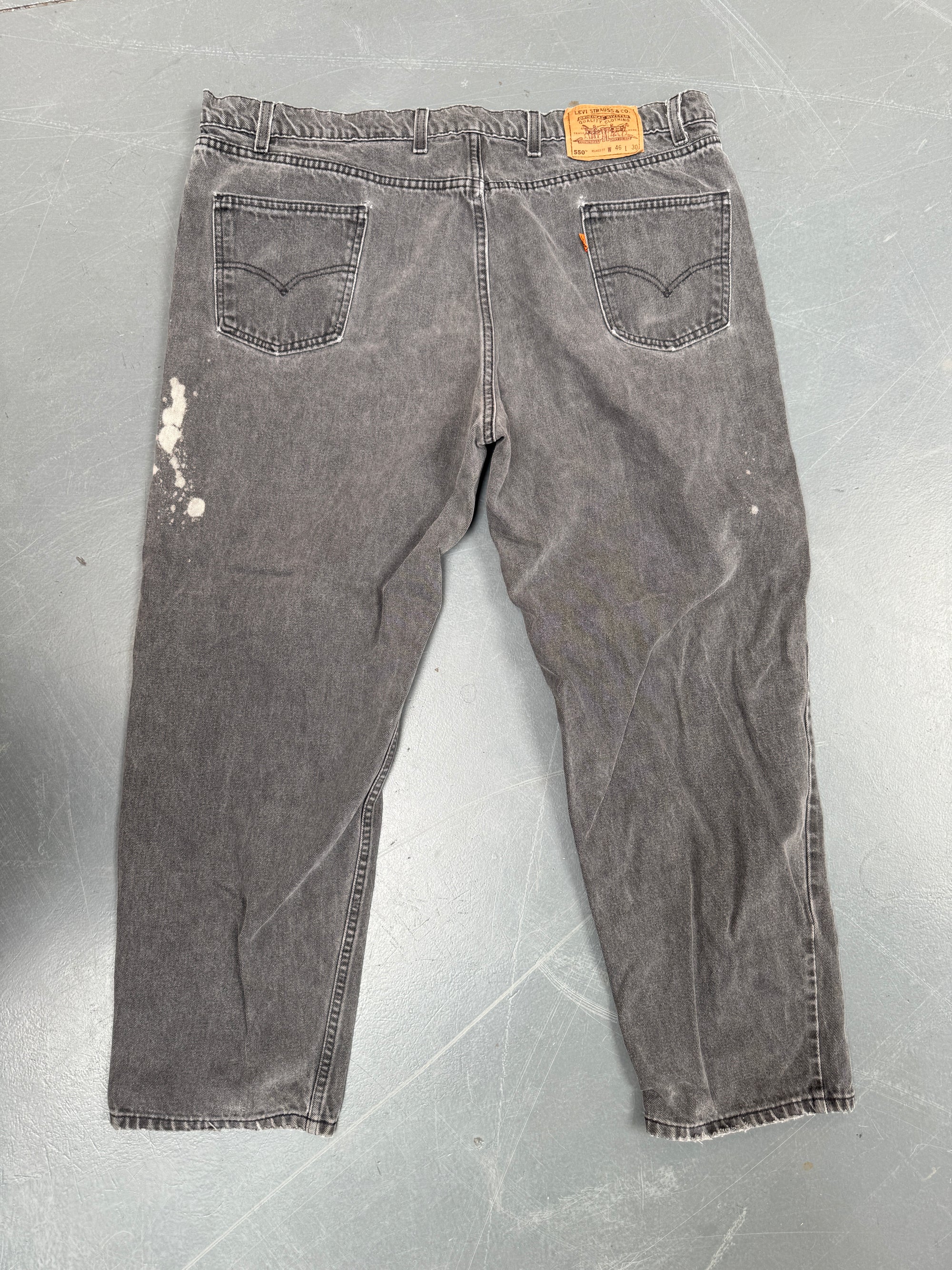 Mens Levis 550 Relaxed Fit Vintage Jean - W 42 L 28