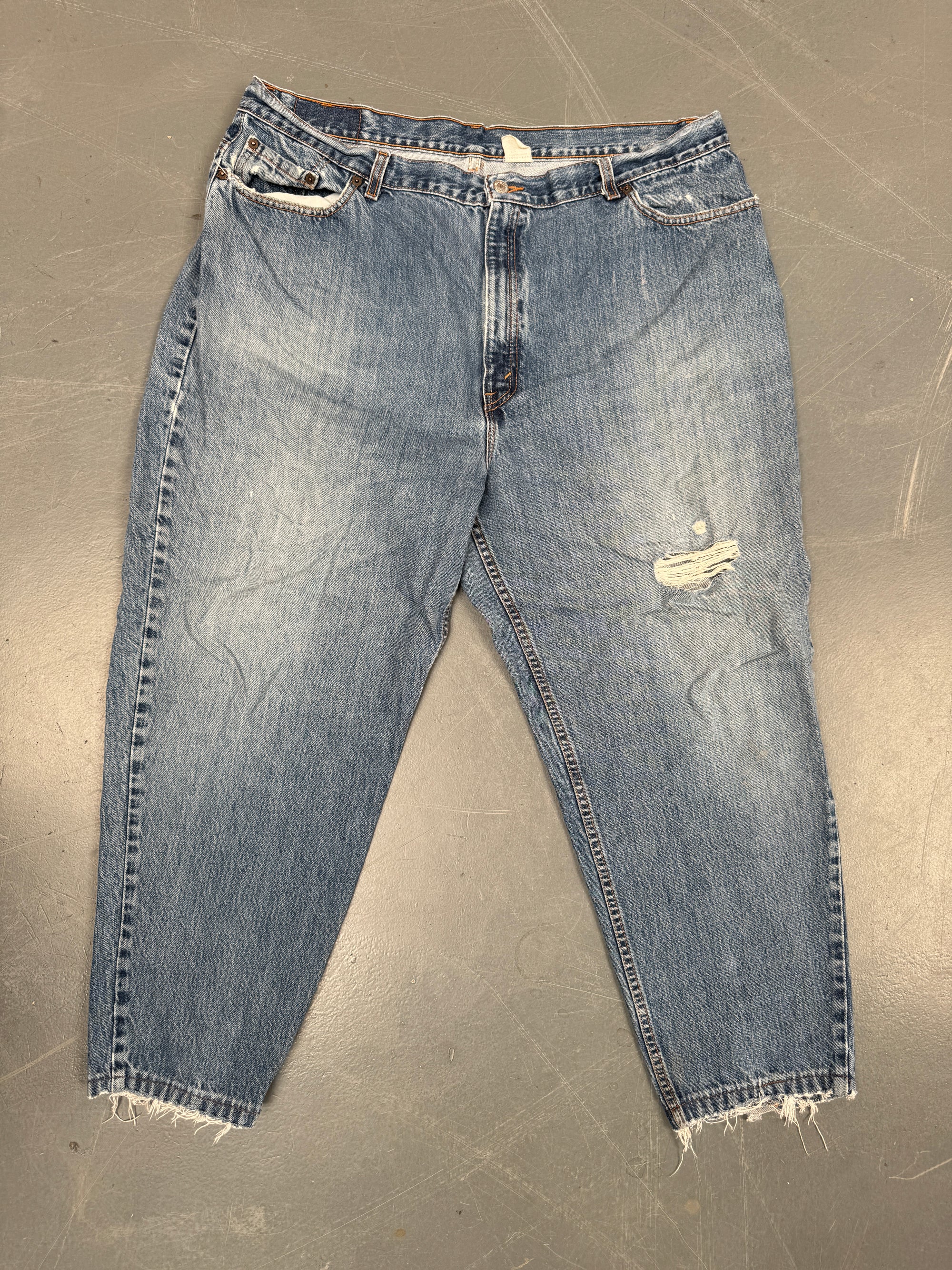 Mens Levis 550 Relaxed Fit Vintage Jean - W 38 L 26