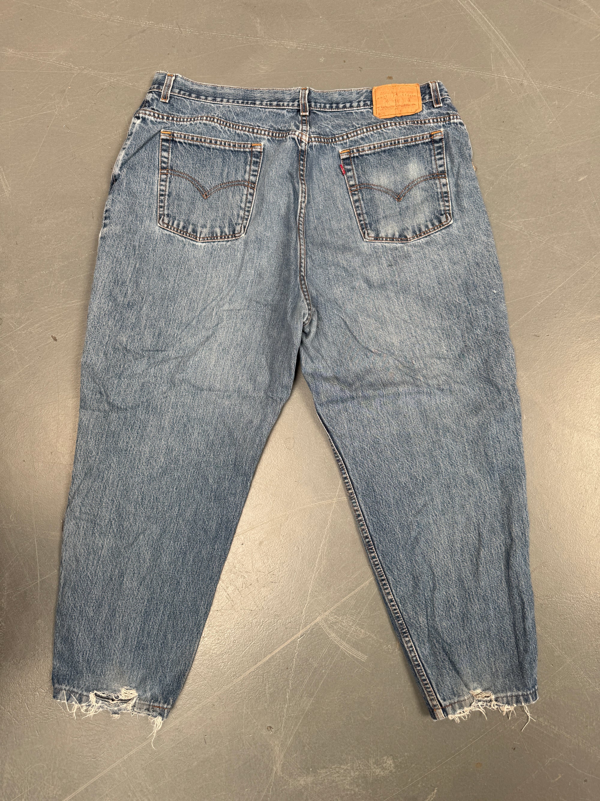 Mens Levis 550 Relaxed Fit Vintage Jean - W 38 L 26