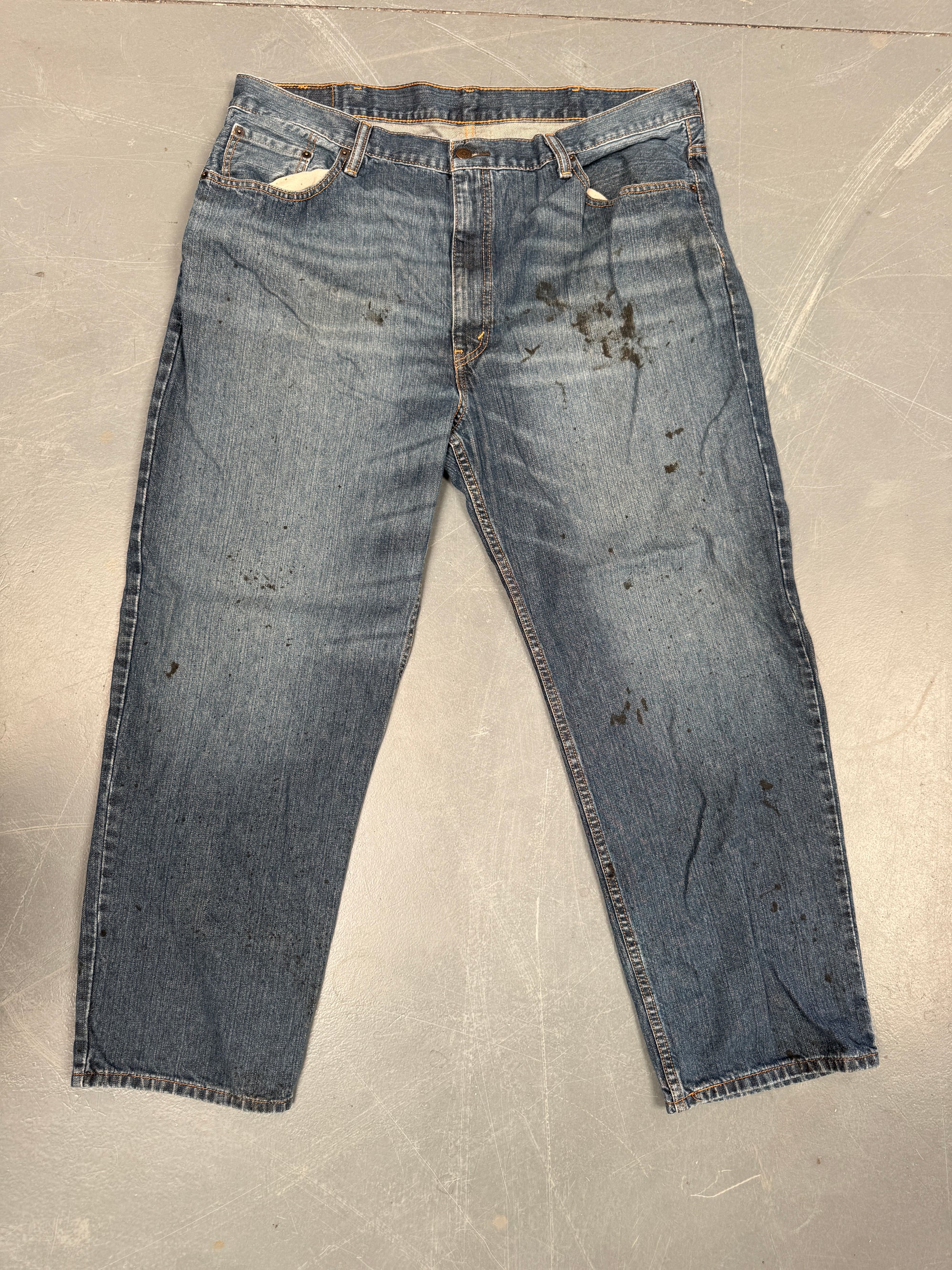 Mens Levis 550 Relaxed Fit Vintage Jean - W 40 L 29