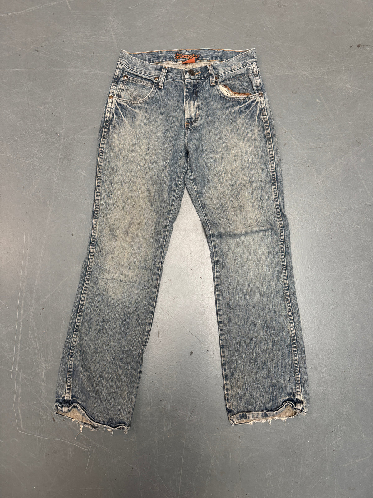 Wrangler Old Patch Regular Fit Vintage Jean 90s - W 28 L 32 - W01