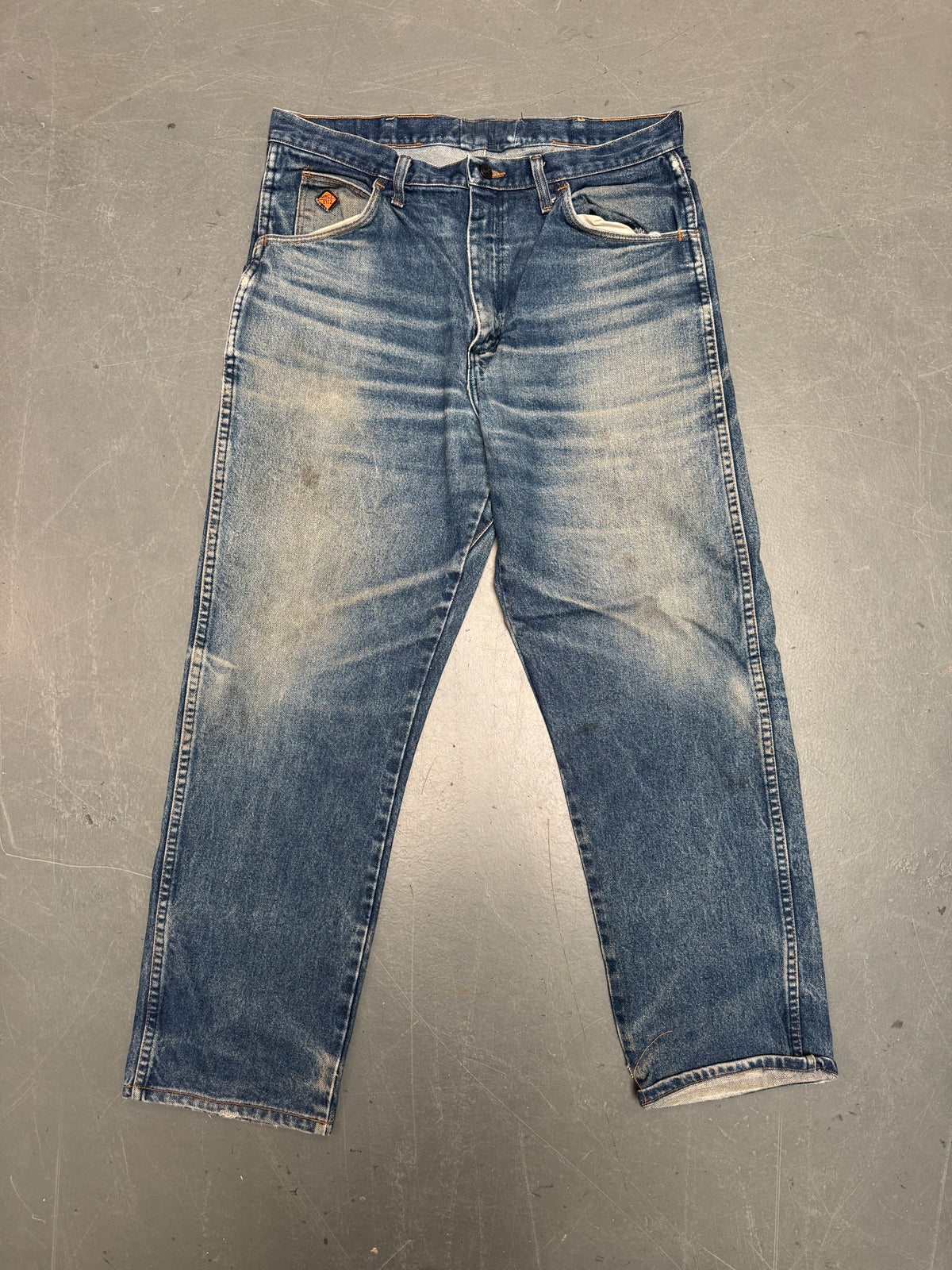 Wrangler Old Patch Regular Fit Vintage Jean 90s - W 34 L 31 - W03
