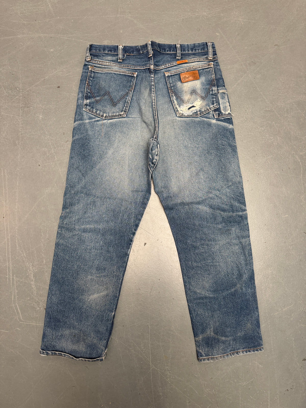 Wrangler Old Patch Regular Fit Vintage Jean 90s - W 34 L 31 - W03