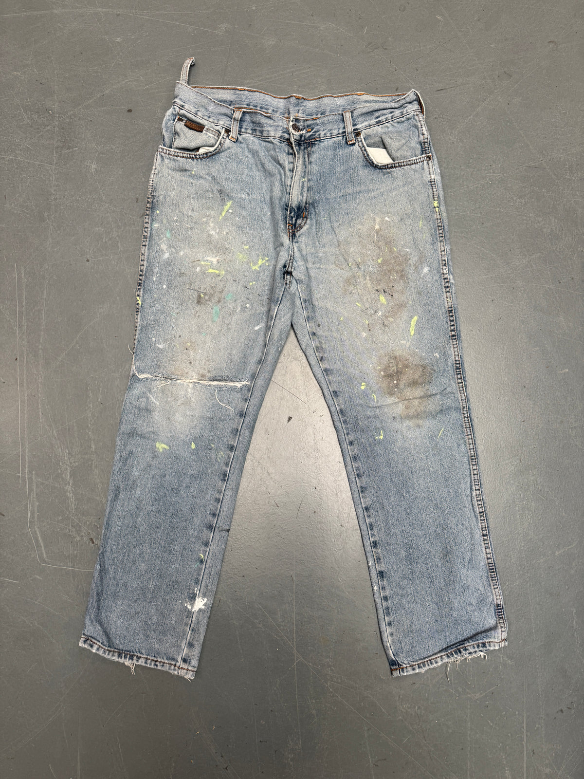 Wrangler Old Patch Regular Fit Vintage Jean 90s - W 34 L 30 - W05