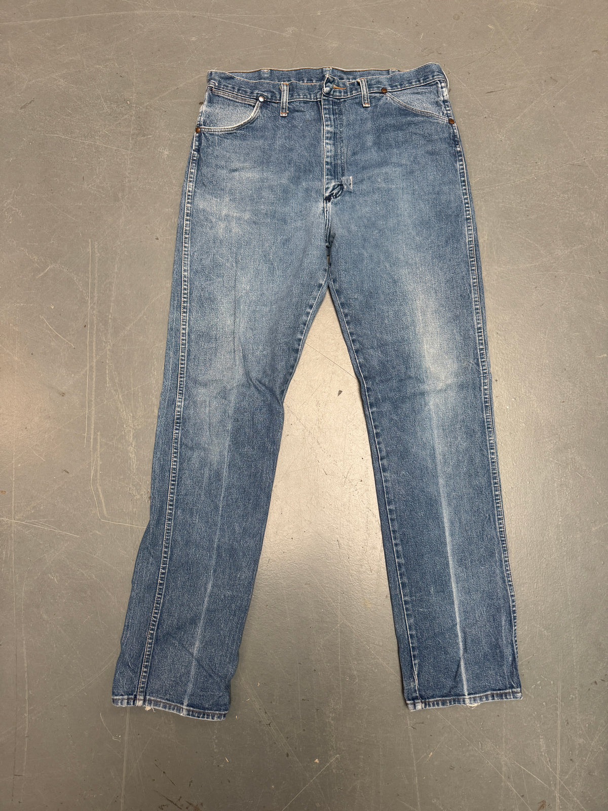 Wrangler Old Patch Regular Fit Vintage Jean 90s - W 34 L 36 - W06