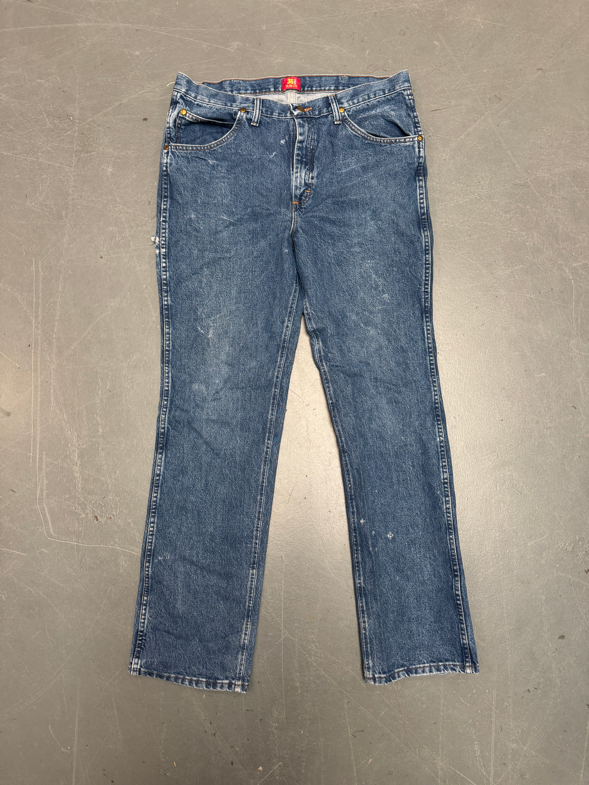Wrangler Old Patch Regular Fit Vintage Jean 90s - W 36 L 34 - W07
