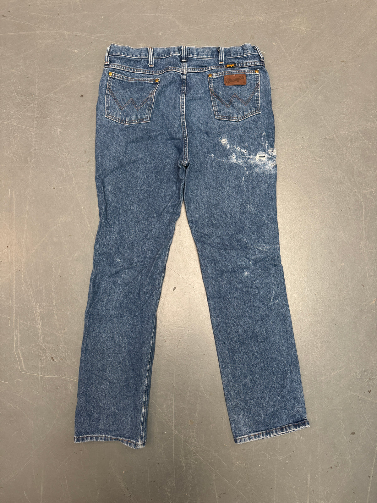 Wrangler Old Patch Regular Fit Vintage Jean 90s - W 36 L 34 - W07