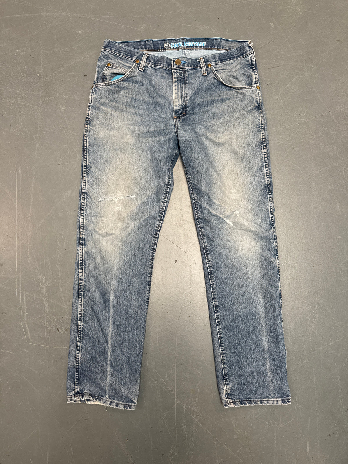 Wrangler Old Patch Regular Fit Vintage Jean 90s - W 34 L 32 - W21