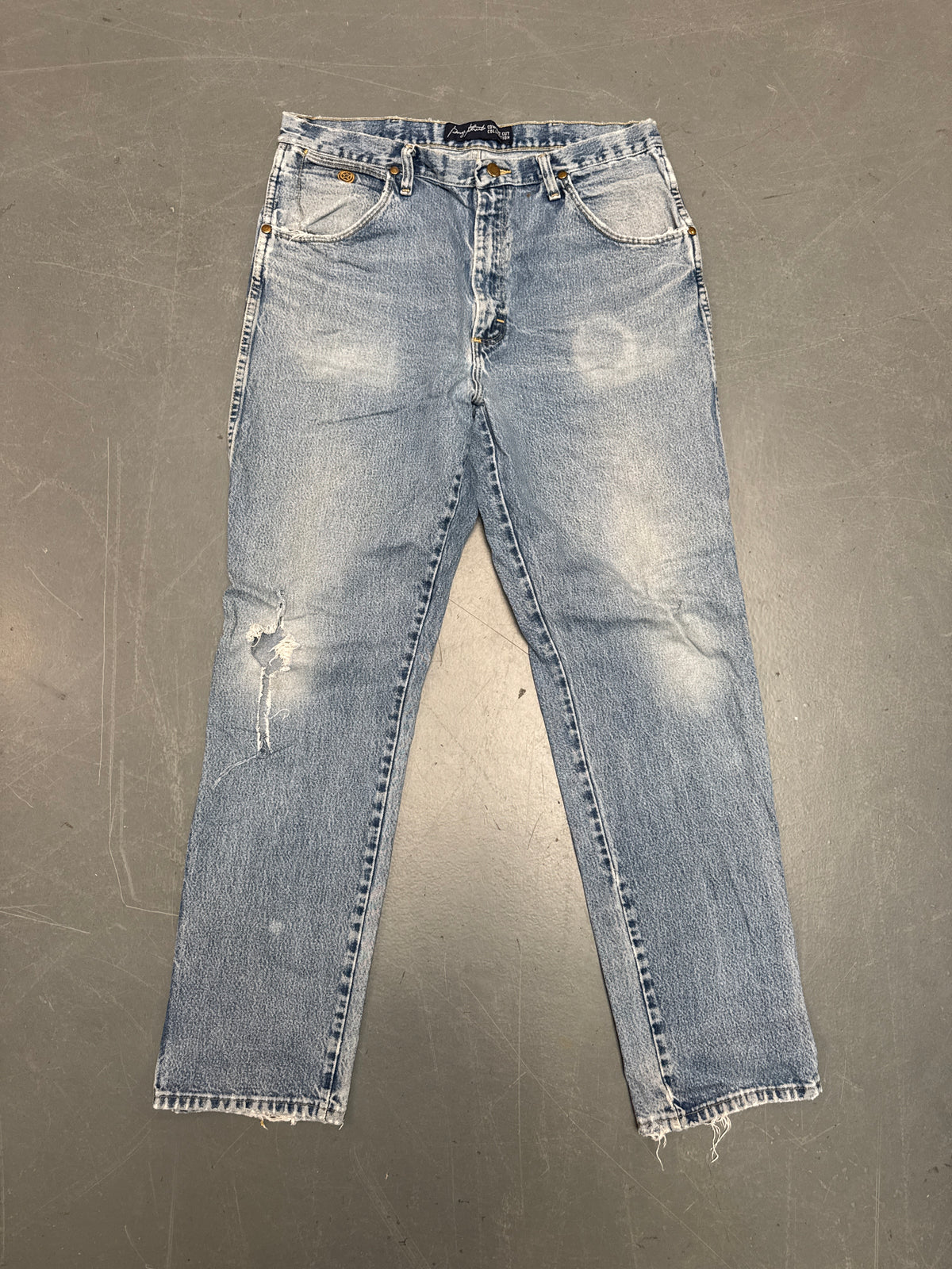 Wrangler Old Patch Regular Fit Vintage Jean 90s - W 34 L 34 - W25