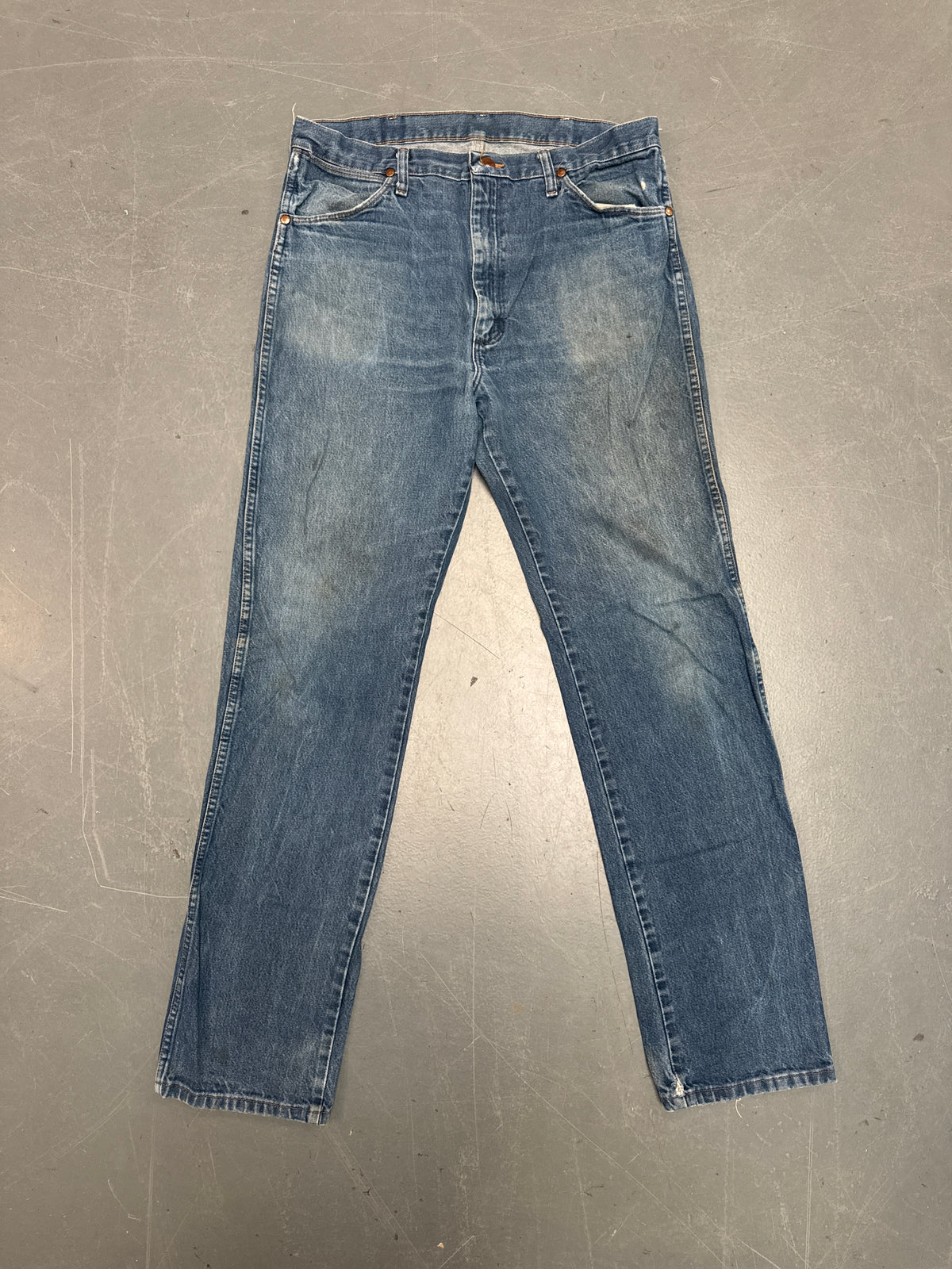 Wrangler Old Patch Regular Fit Vintage Jean 90s - W 34 L 35 - W28
