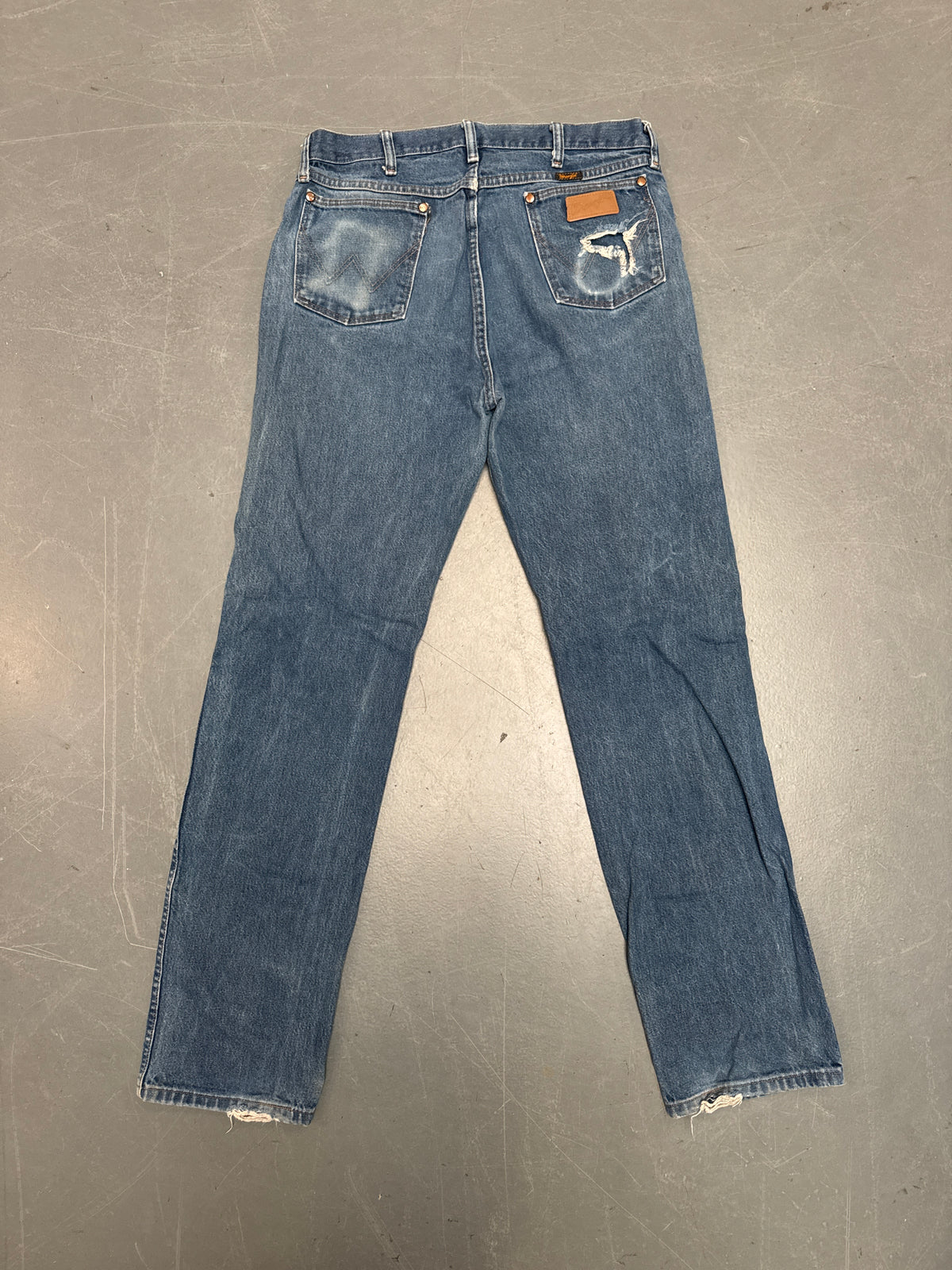 Wrangler Old Patch Regular Fit Vintage Jean 90s - W 34 L 35 - W28