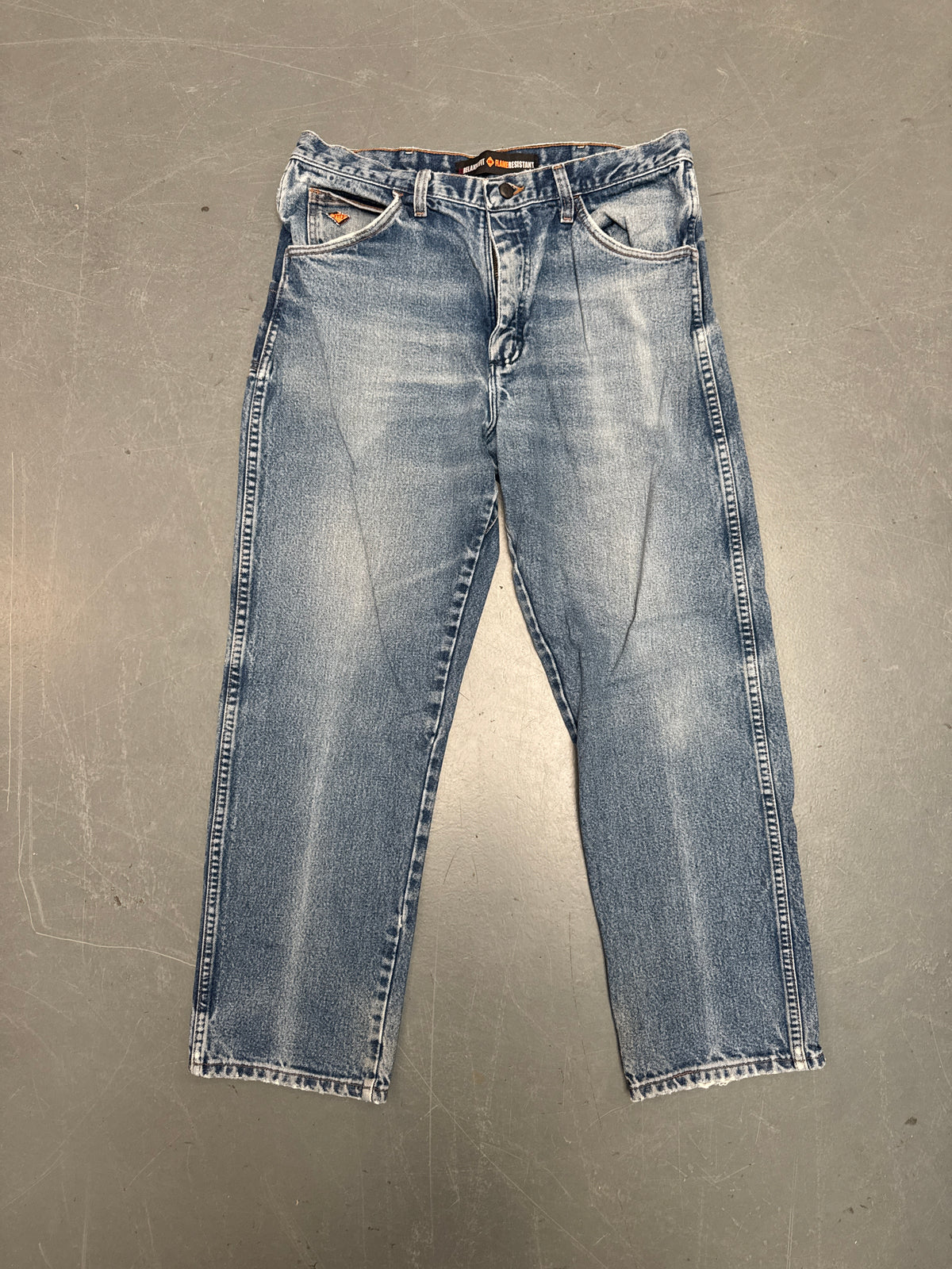 Wrangler Old Patch Regular Fit Vintage Jean 90s - W 34 L 30 - W35